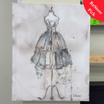 Dress On Rack Art