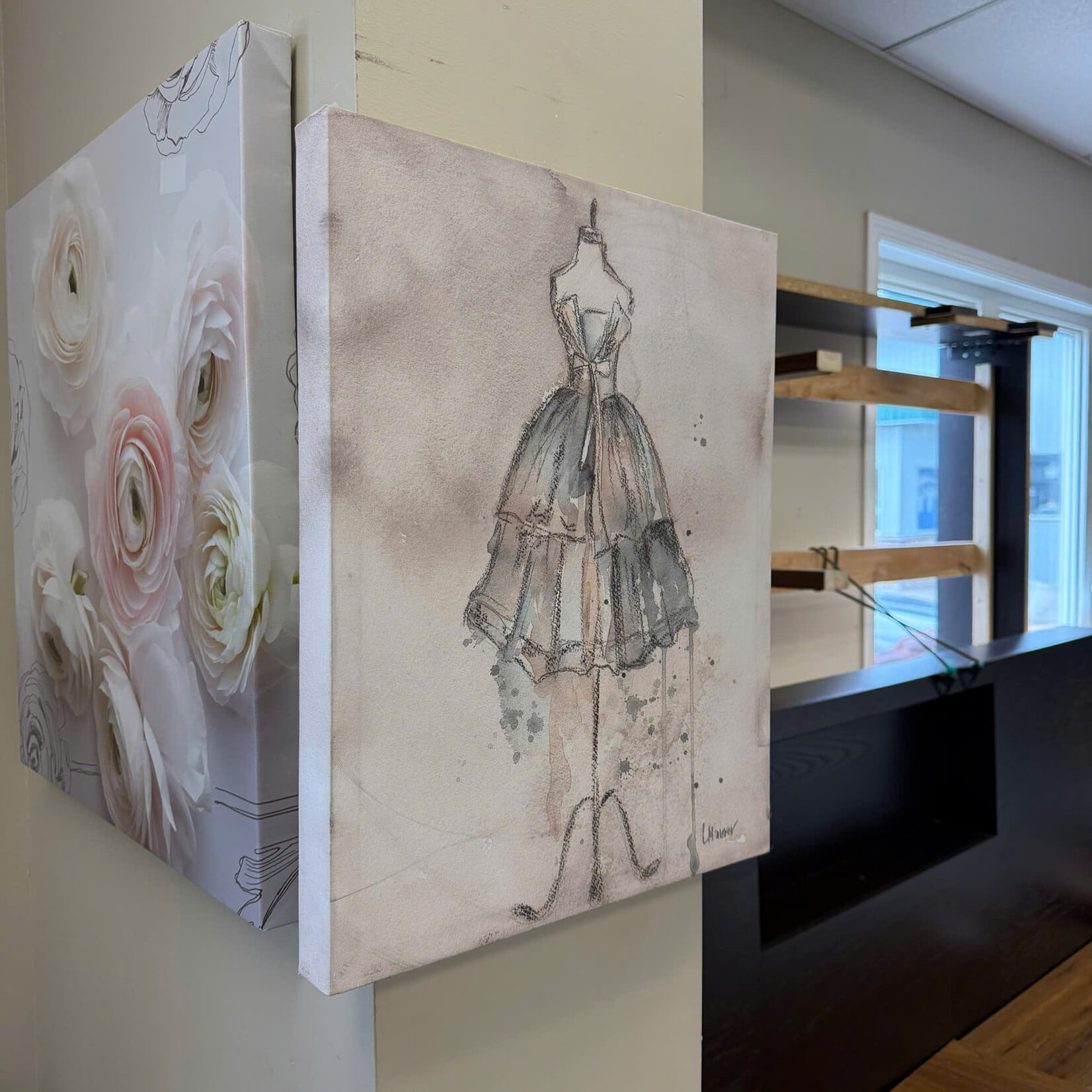 Dress On Rack Art