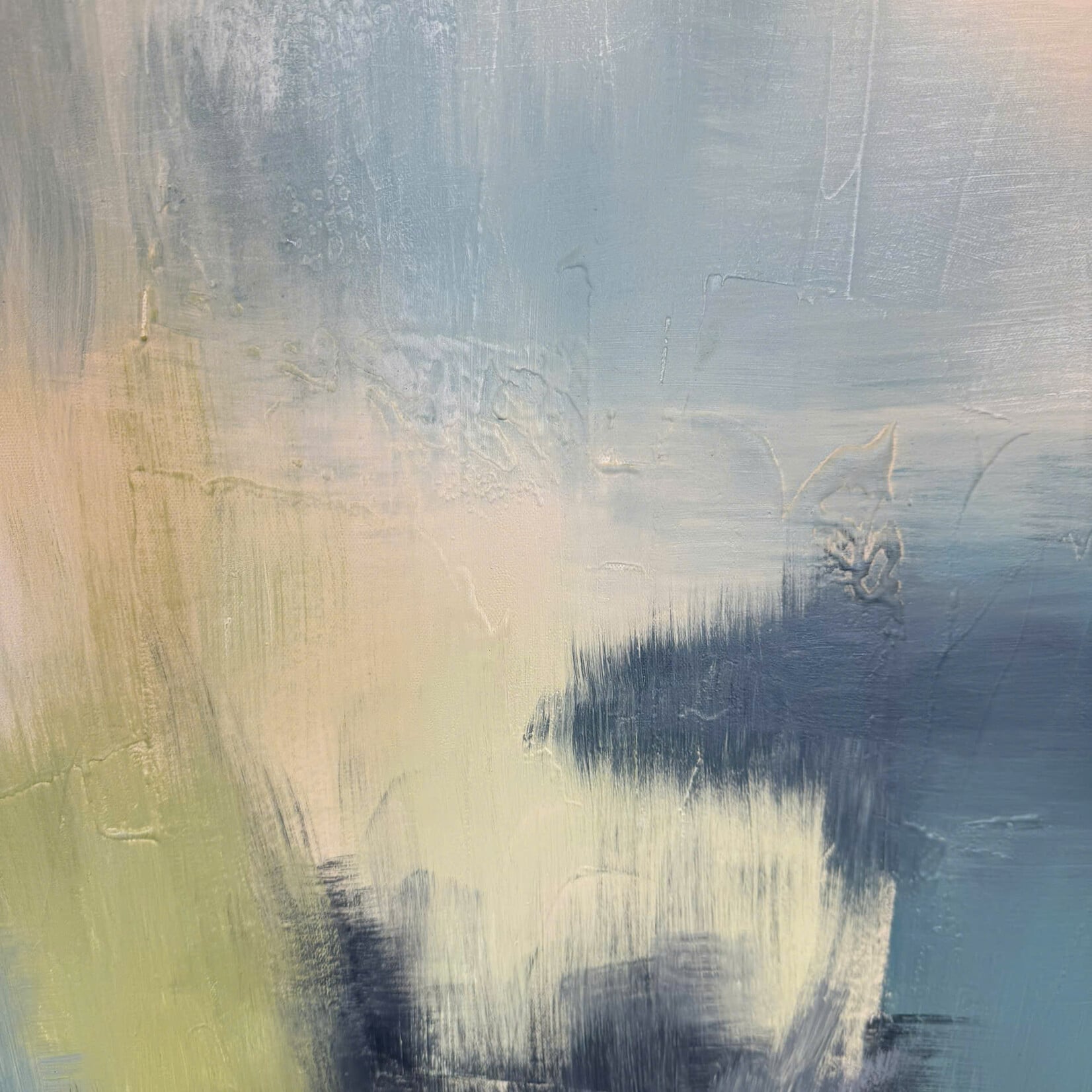 Sarah Brooks Blue&White Art Picture