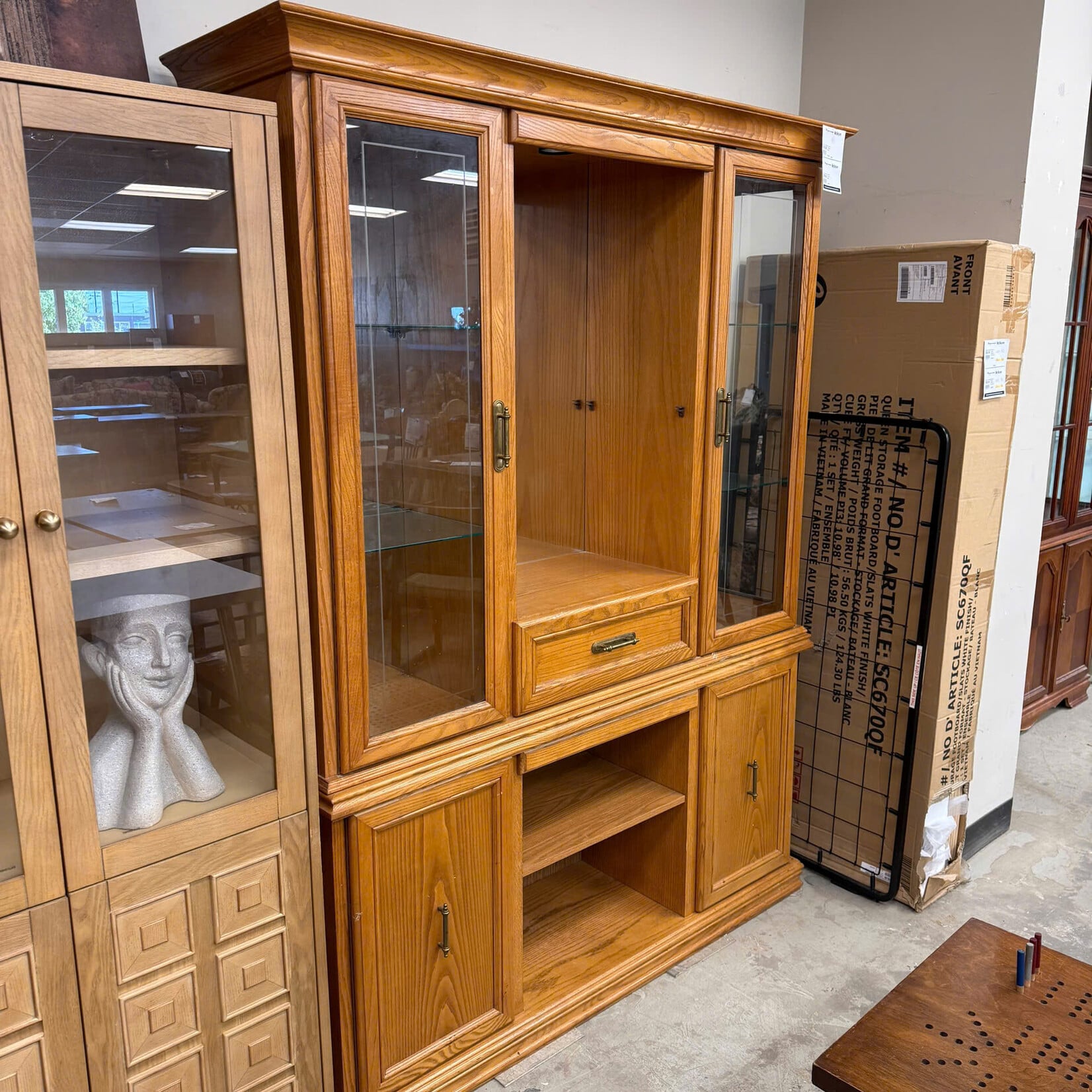 2 Pc China Cabinet