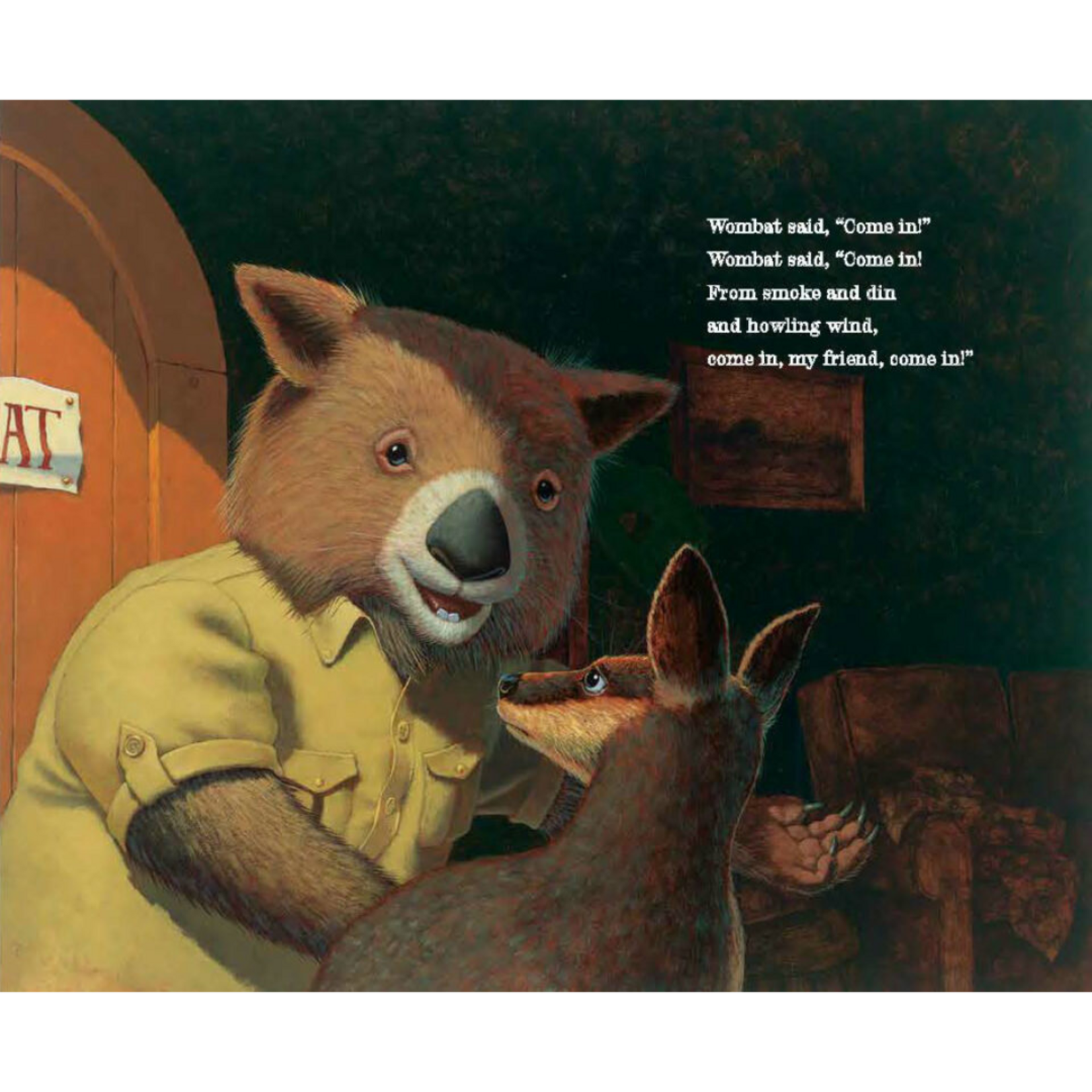 Book "Wombat Said Come In"