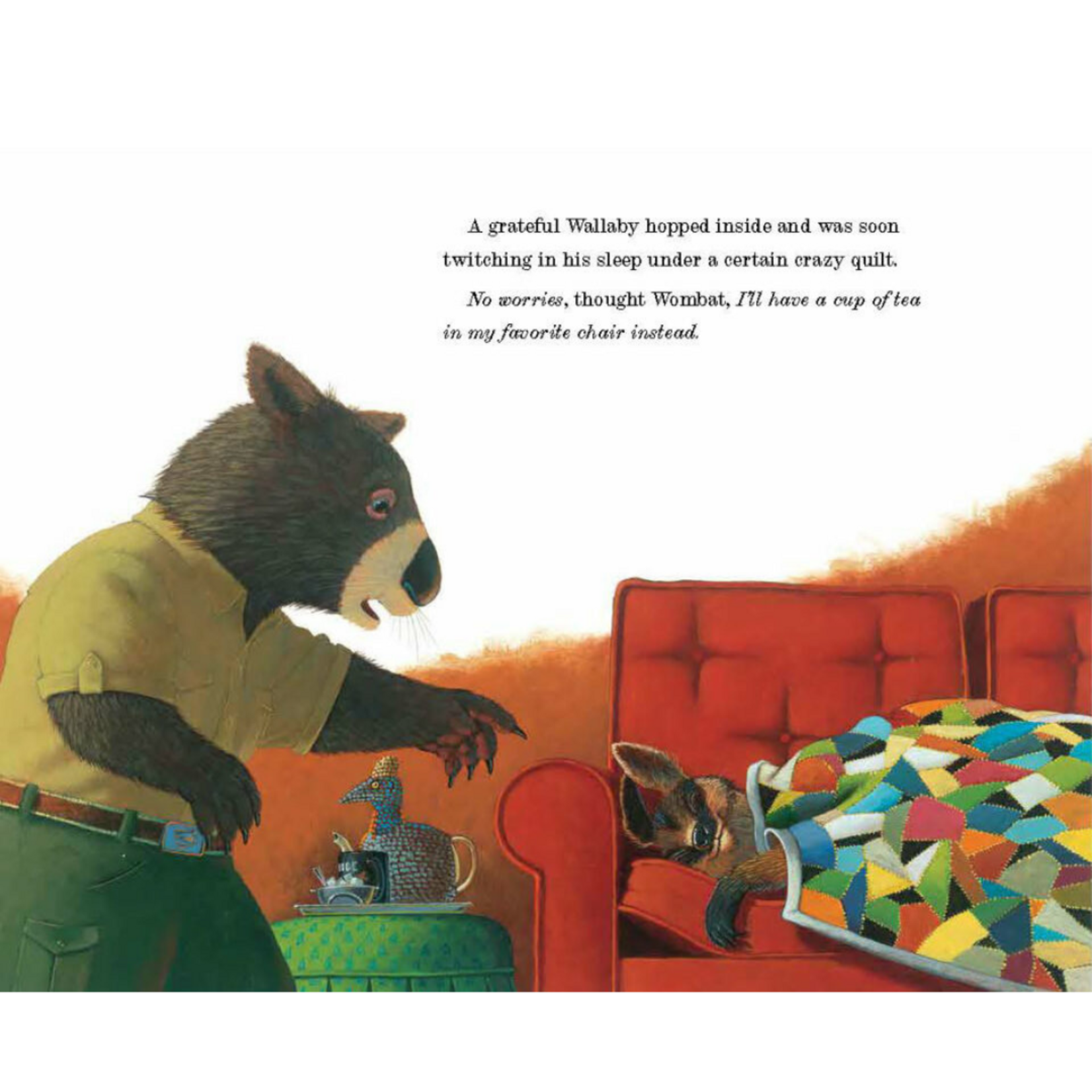 Book "Wombat Said Come In"