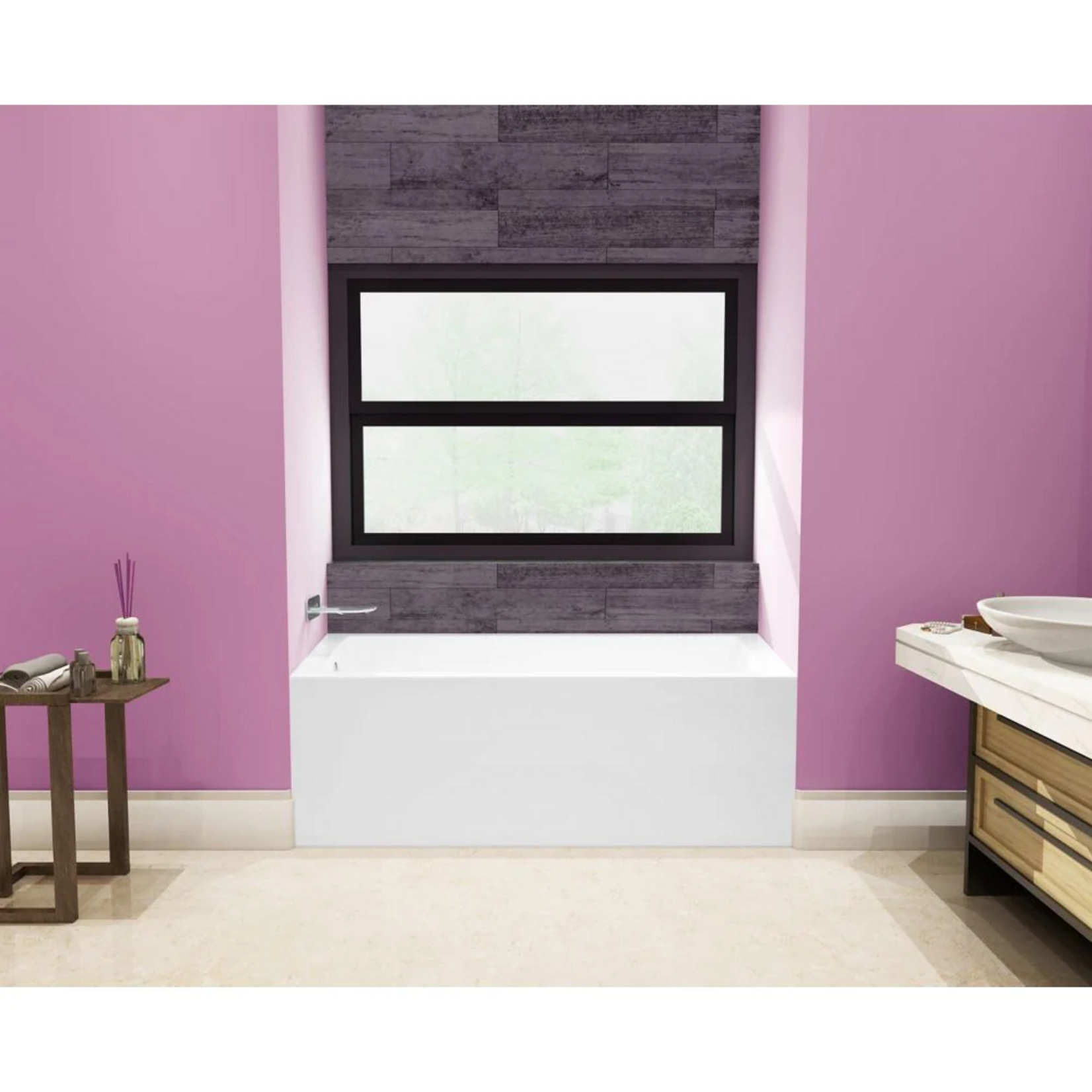 Aqua Eden 54" Bathtub