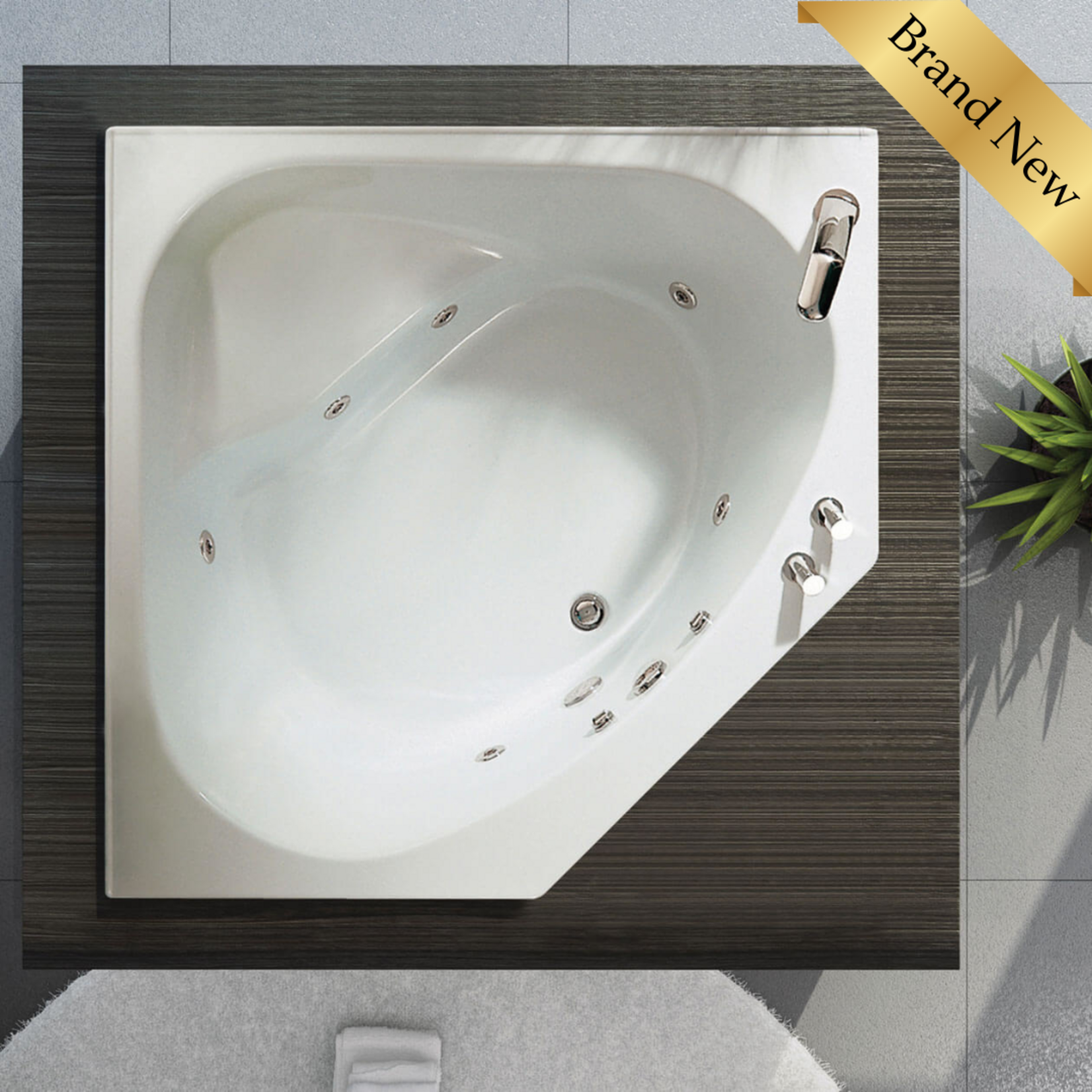 Maxx Tandem Corner Tub