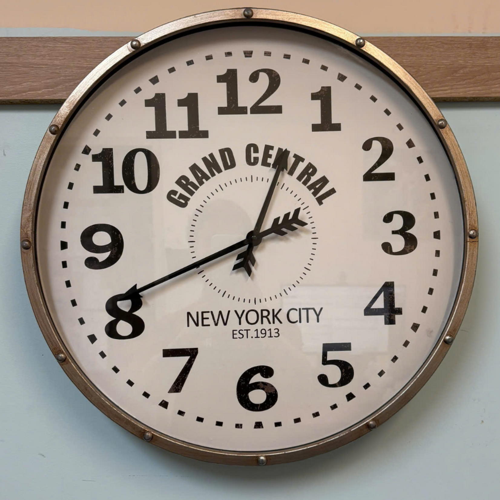 Metal Frame Clock