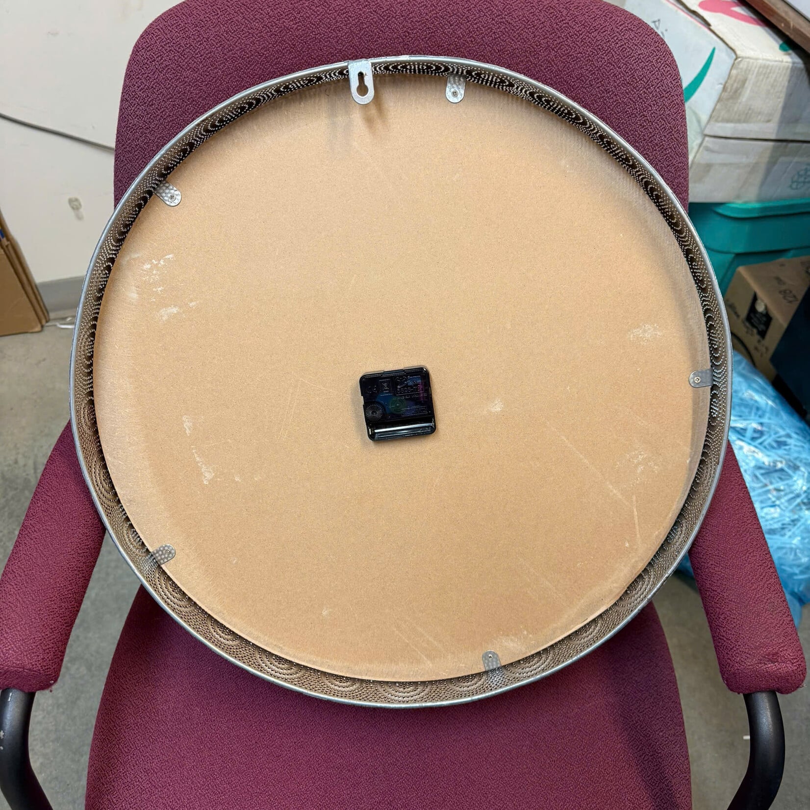 Metal Frame Clock