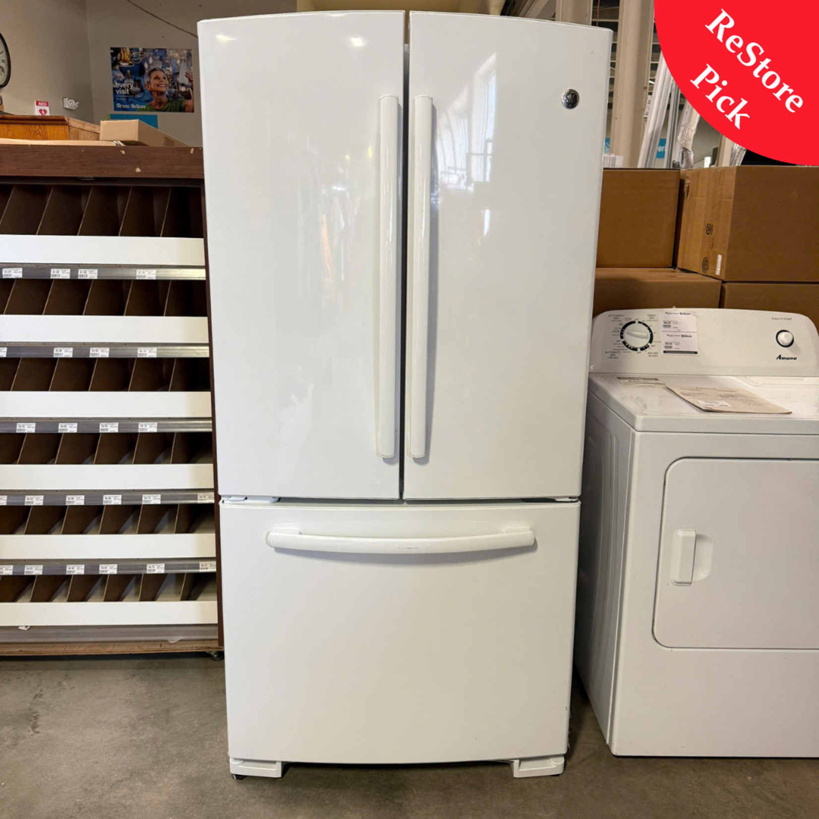 Fridge/Refrigerator (Make- GE)