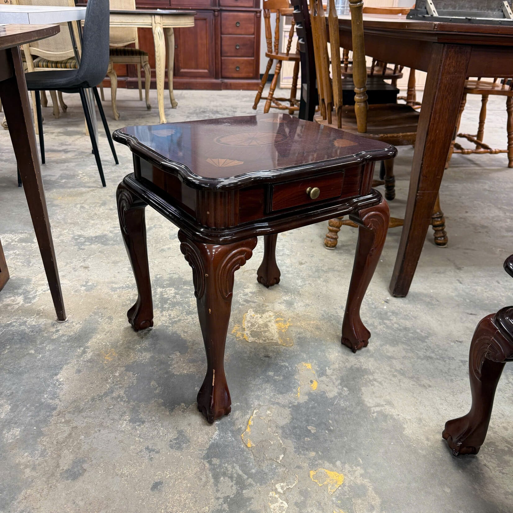 Decorative Top End Table