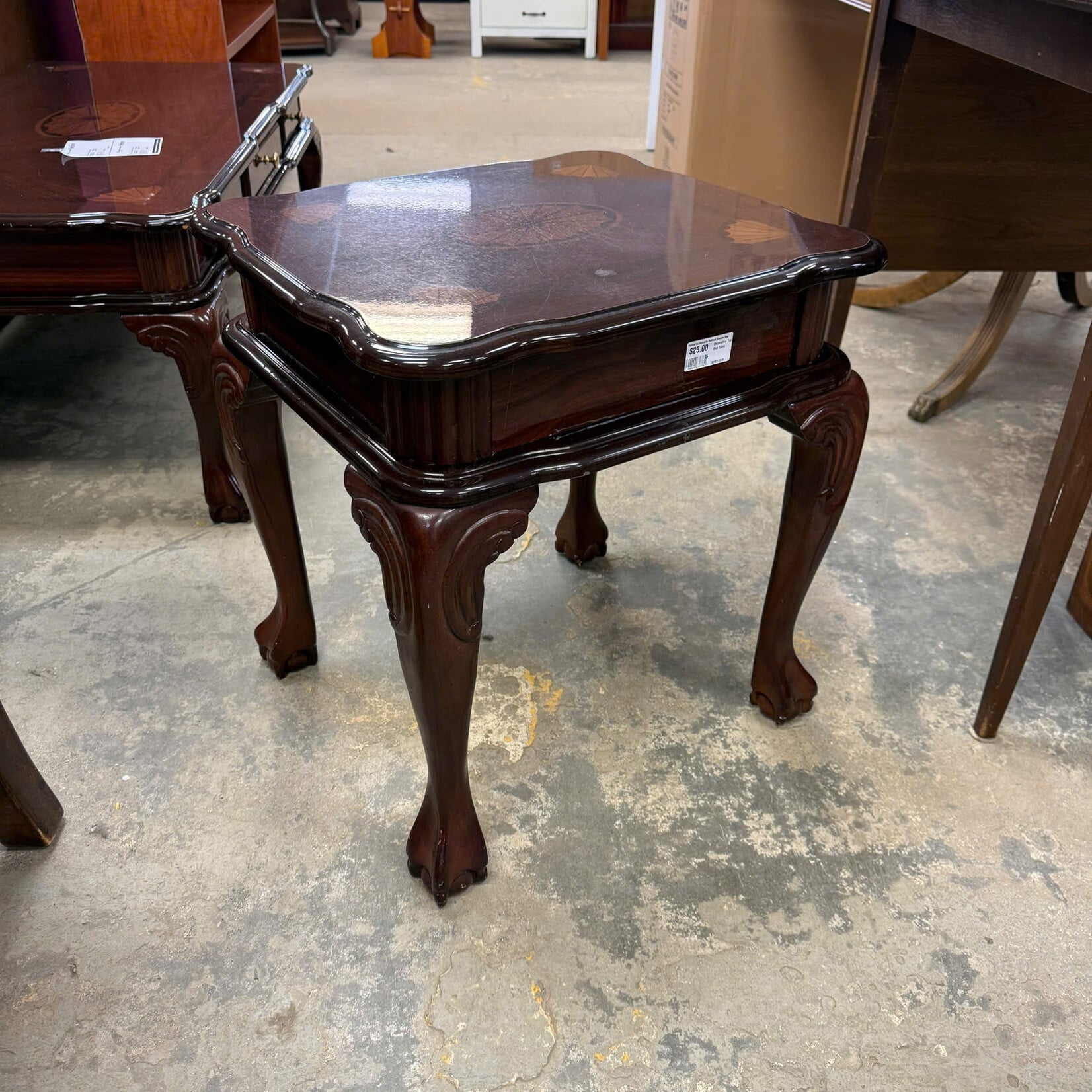 Decorative Top End Table