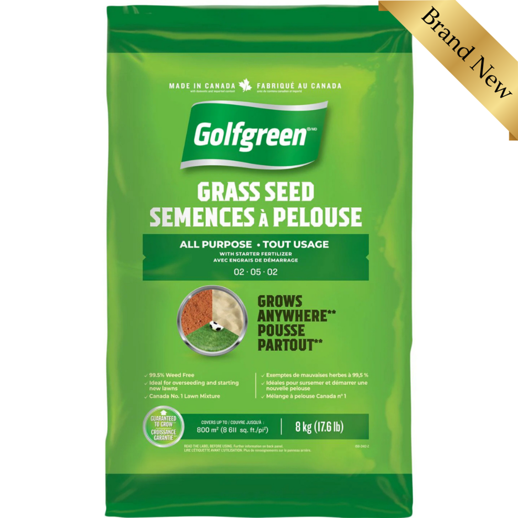 Golf Green Grass Seed 8kg
