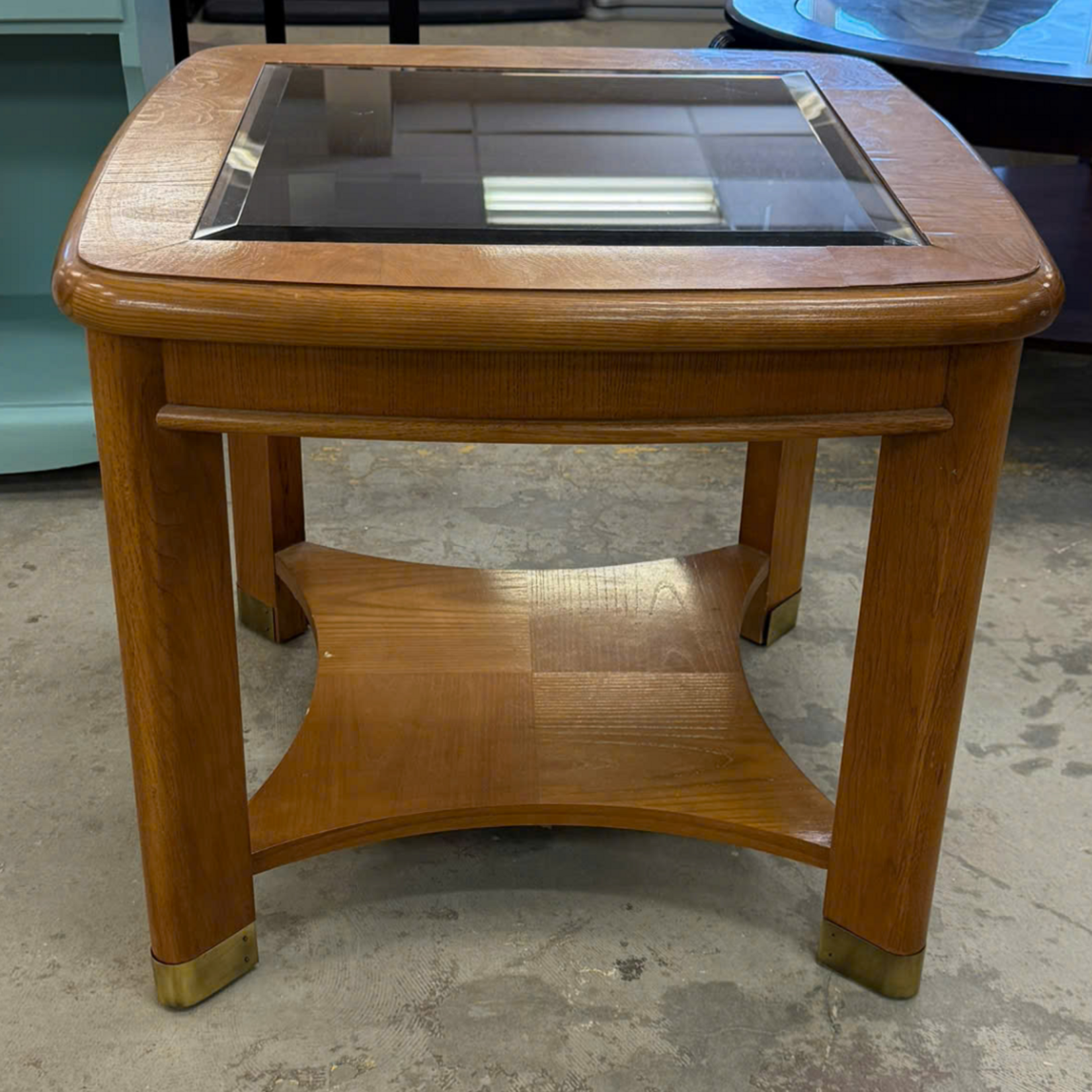 Glass Top Coffee Table