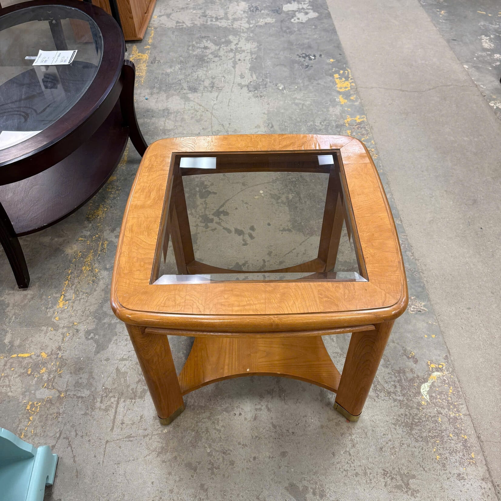 Glass Top Coffee Table