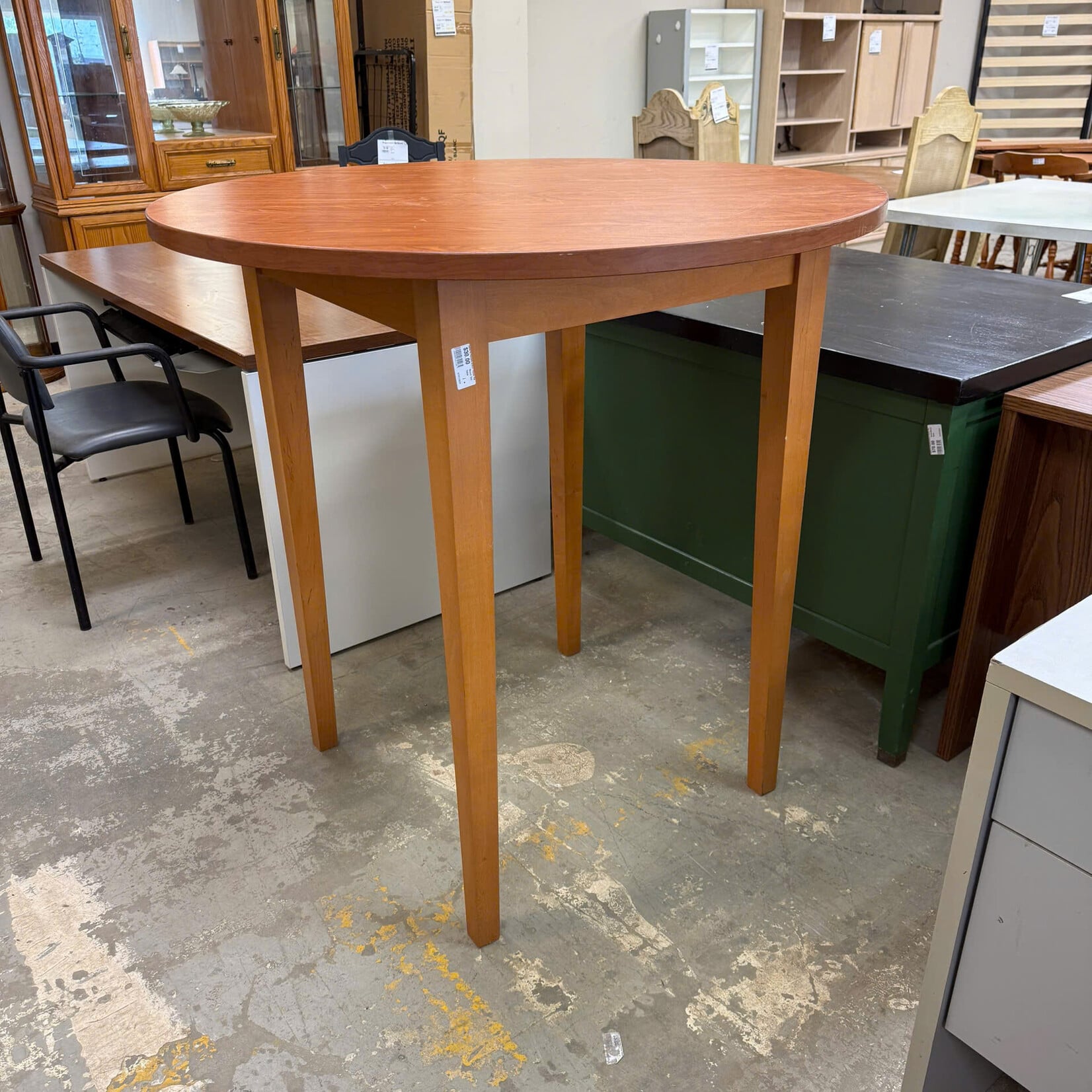 Round Tall Table