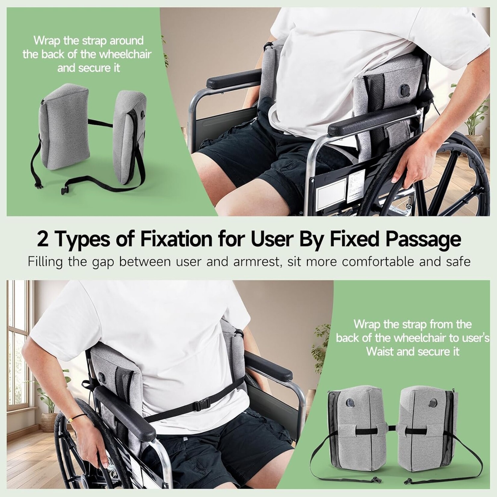 Lateral Support for Wheelchair