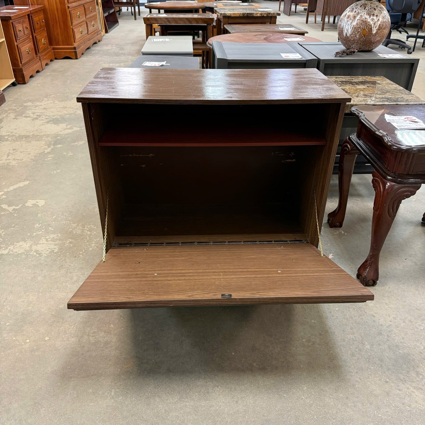 Swing Down Door Cabinet
