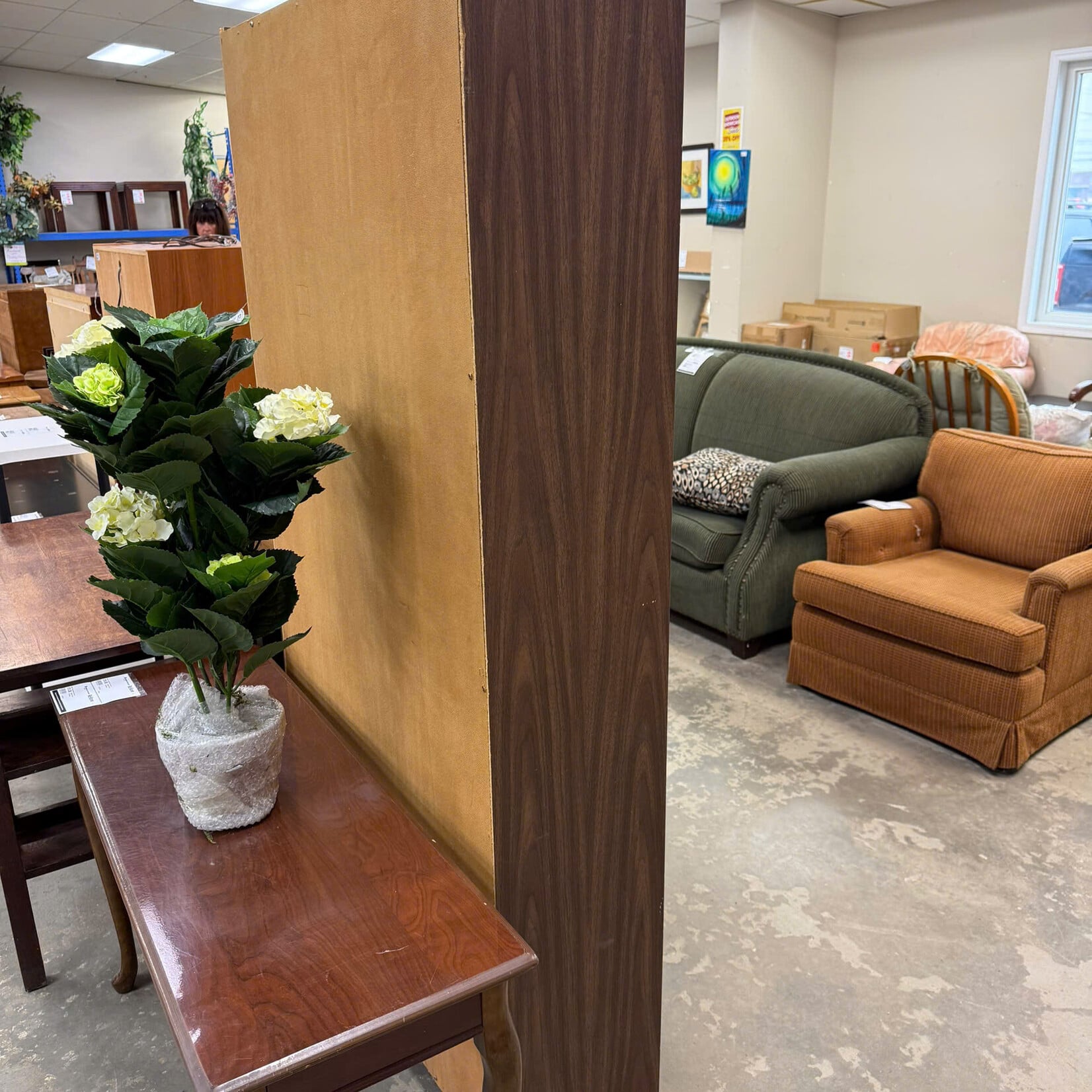Dark Wood Bookcase