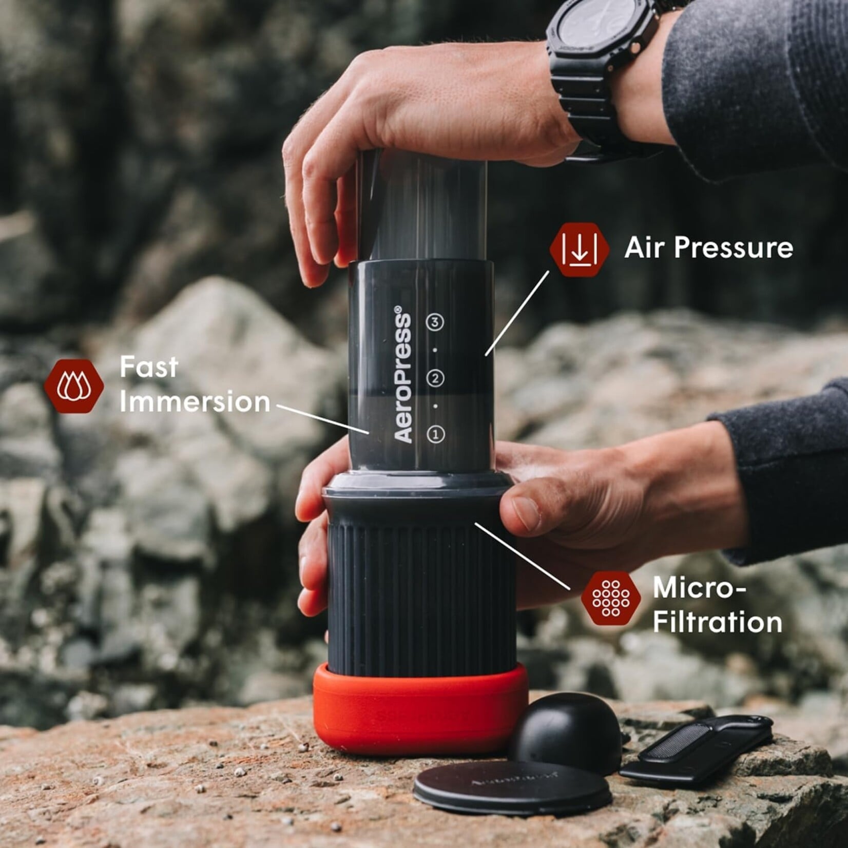 Small Portable Coffee Maker Kit