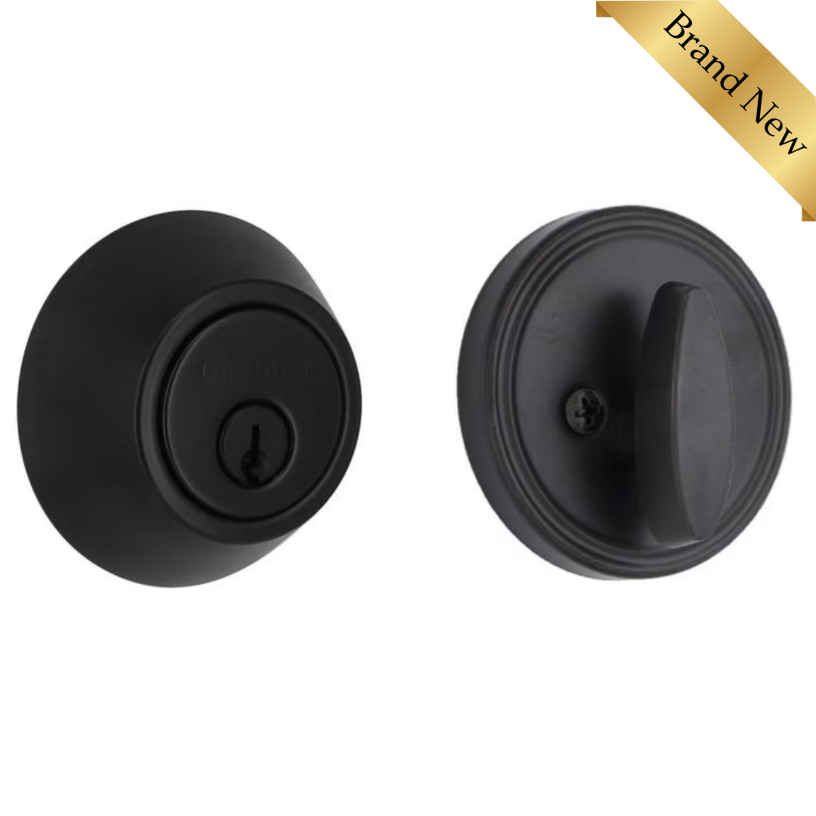 Black Deadbolt