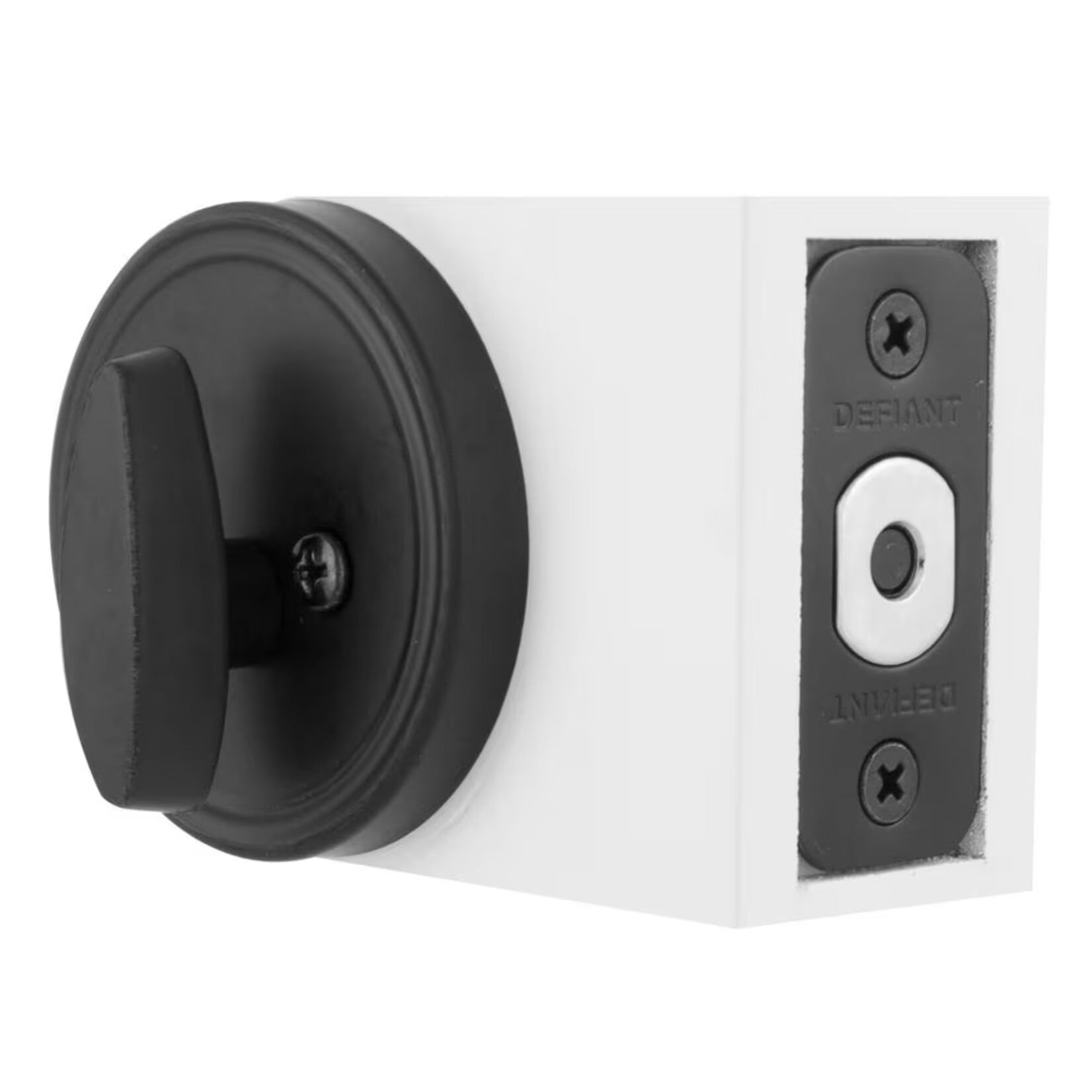 Black Deadbolt