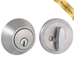 Silver Deadbolt