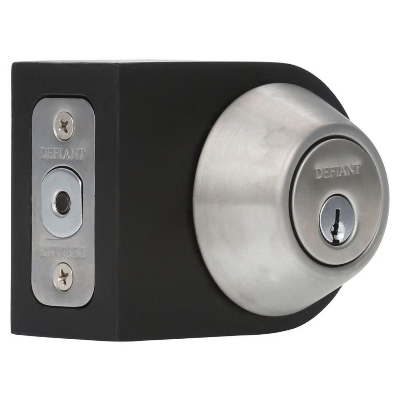 Silver Deadbolt