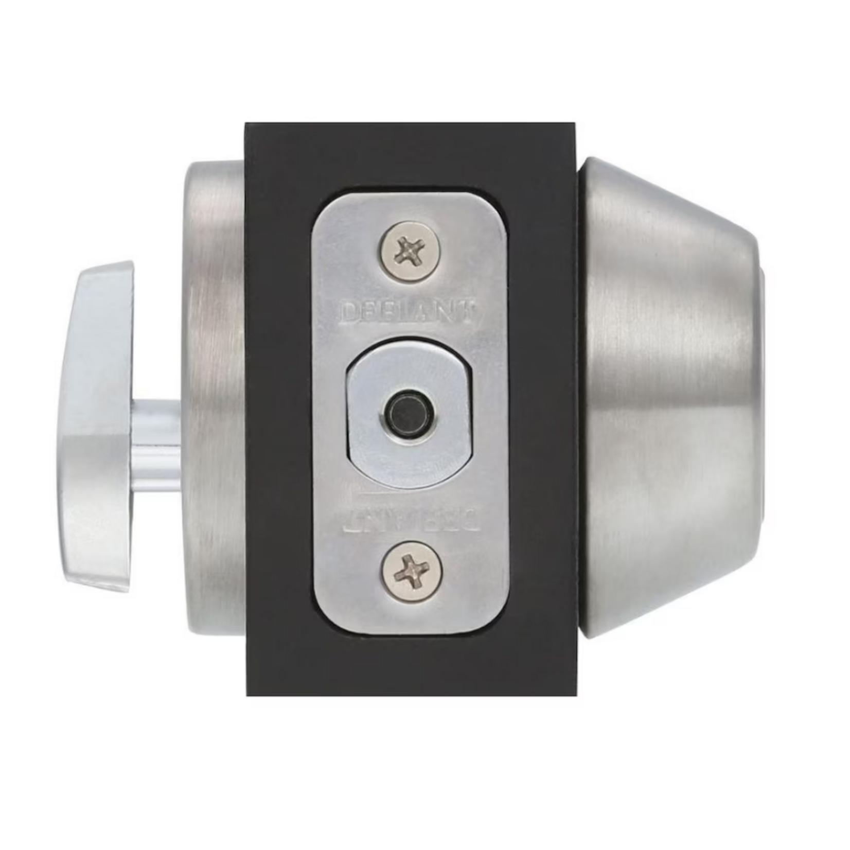 Silver Deadbolt