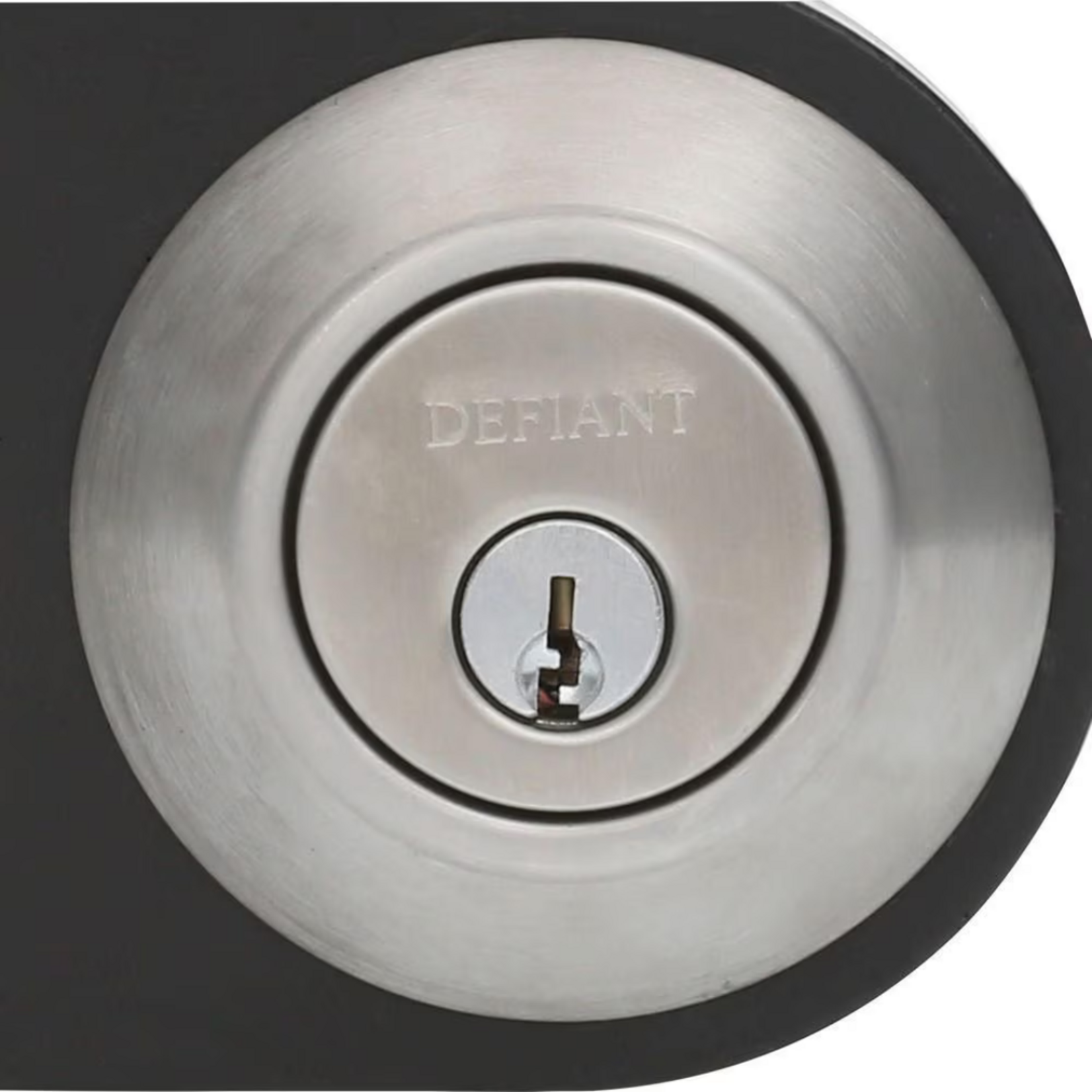 Silver Deadbolt