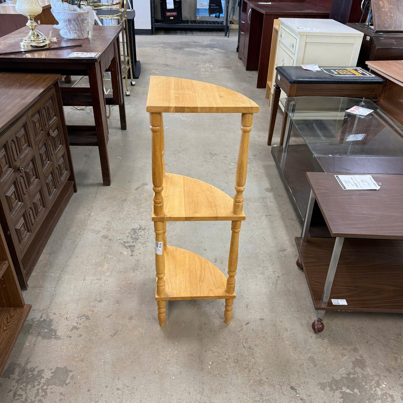 3 Tier Corner Shelf