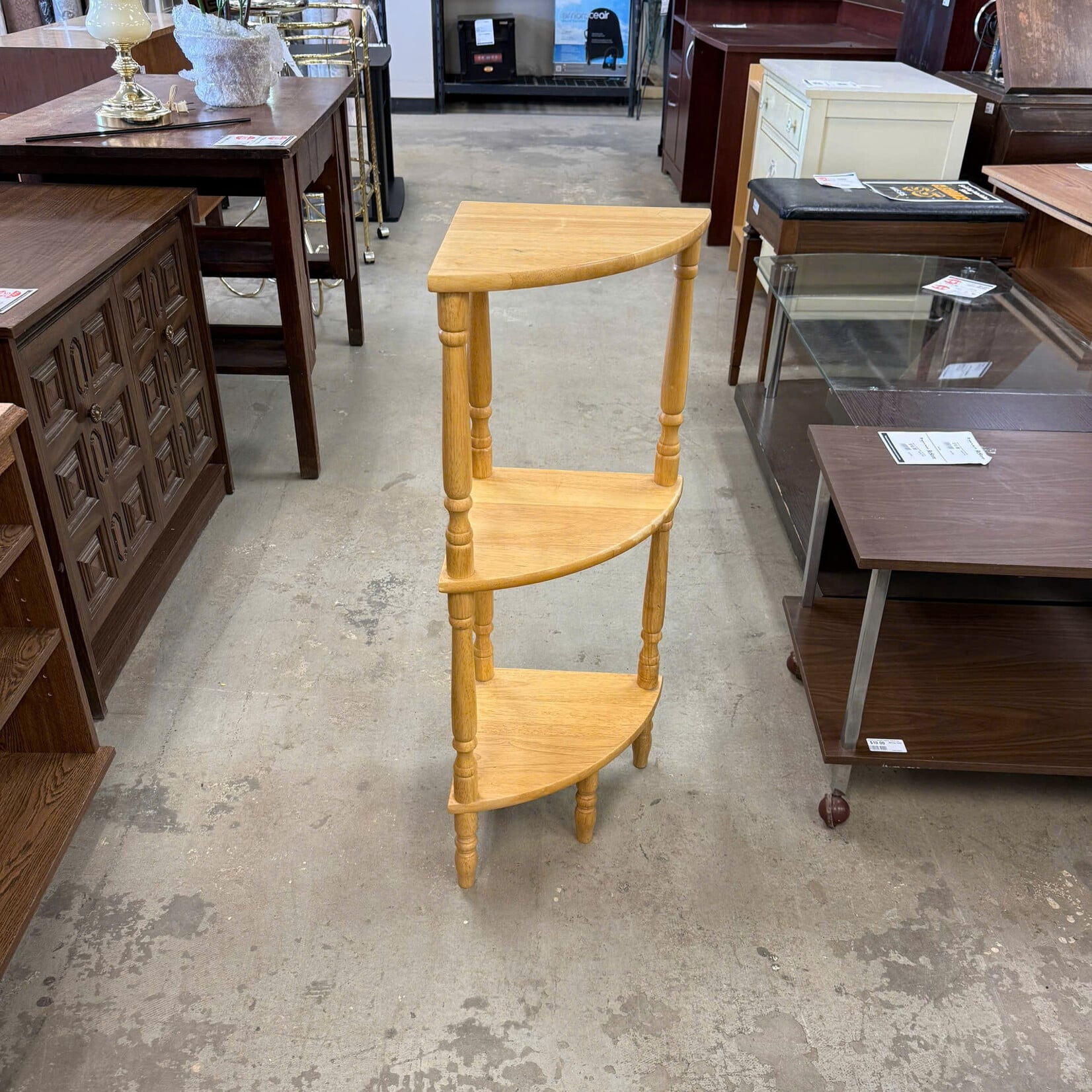 3 Tier Corner Shelf