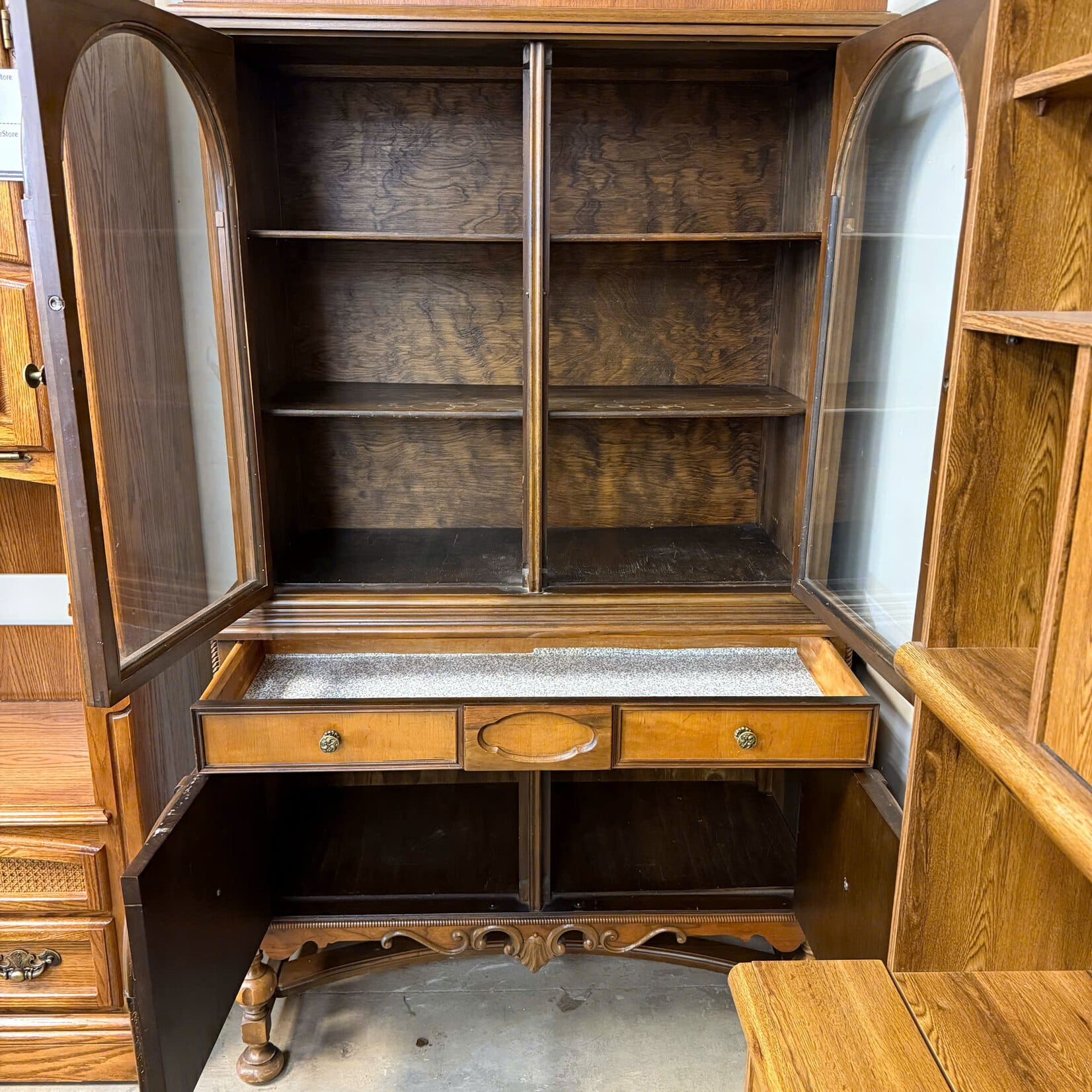 Antique China Cabinet/Hutch
