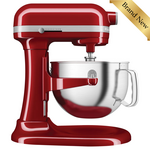 KitchenAid 6 Quart Bowl-Lift Stand Mixer Red