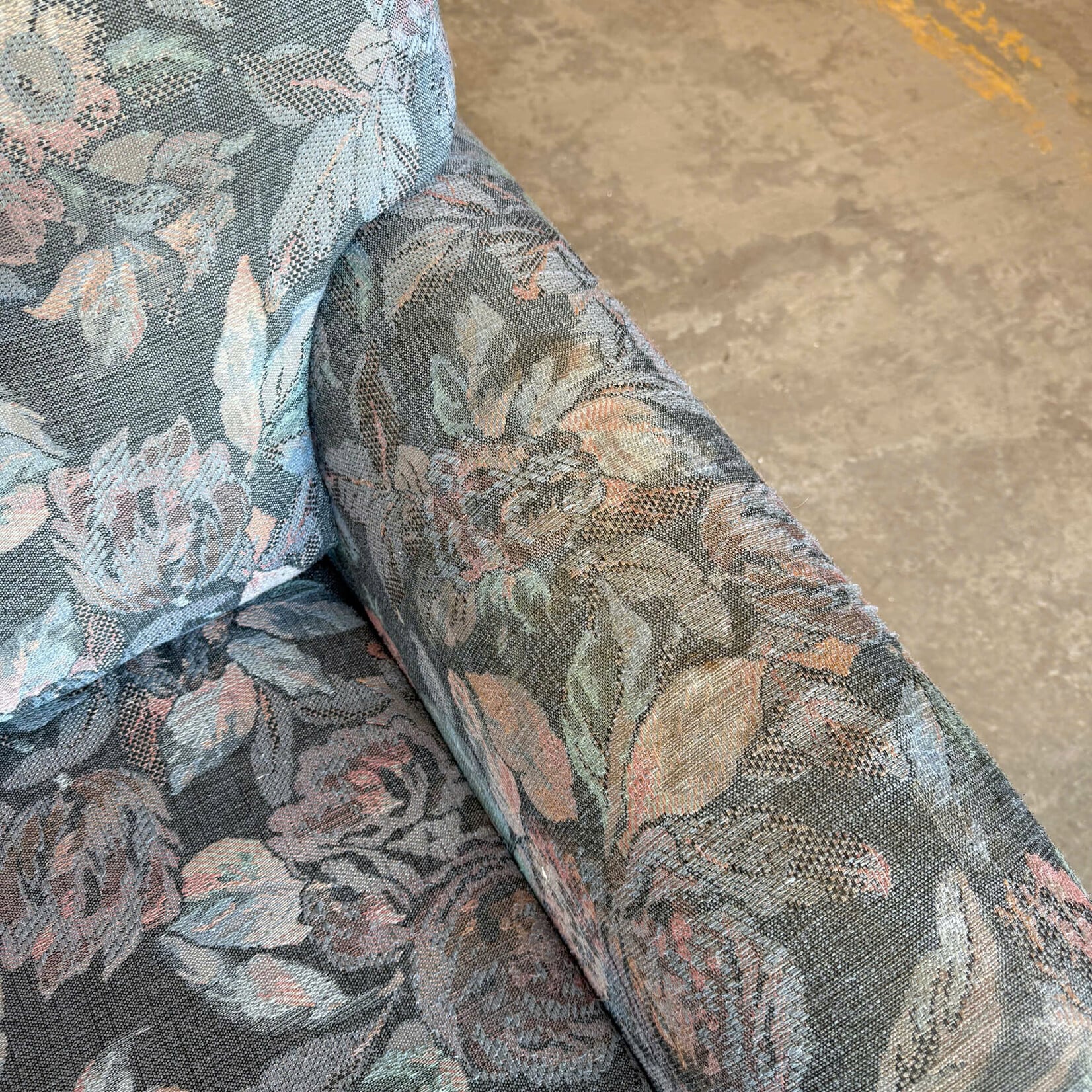 Flowery Sleeper Sofa