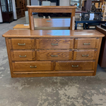 8 Drawer Dresser with Mirror