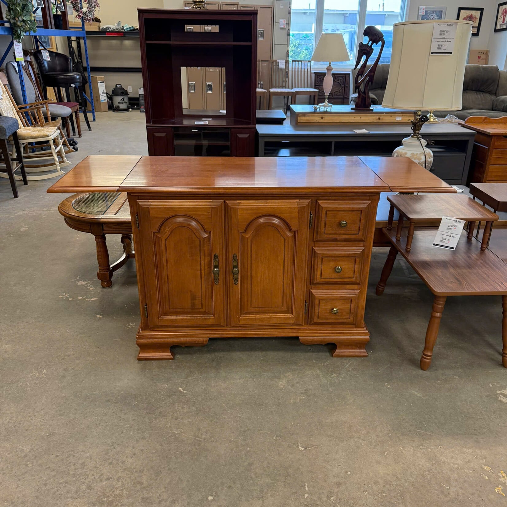 Drop Leaf Hutch