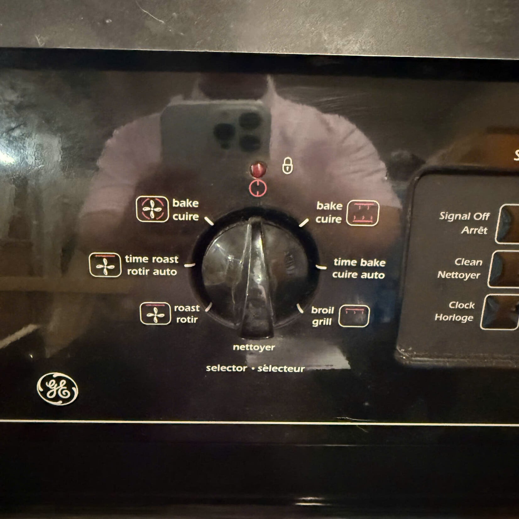 General Electric Black Stove