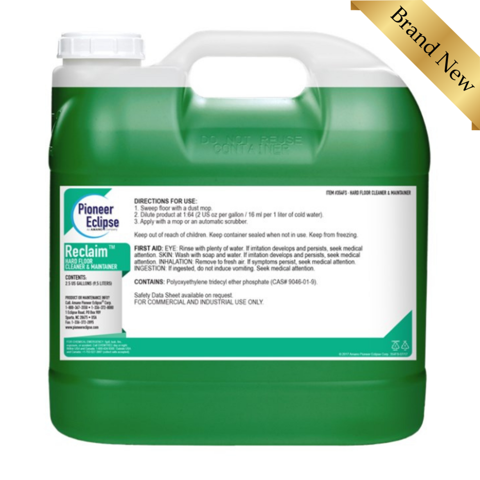 Pioneer Eclipse Reclaim Floor Cleaner (9.5L)