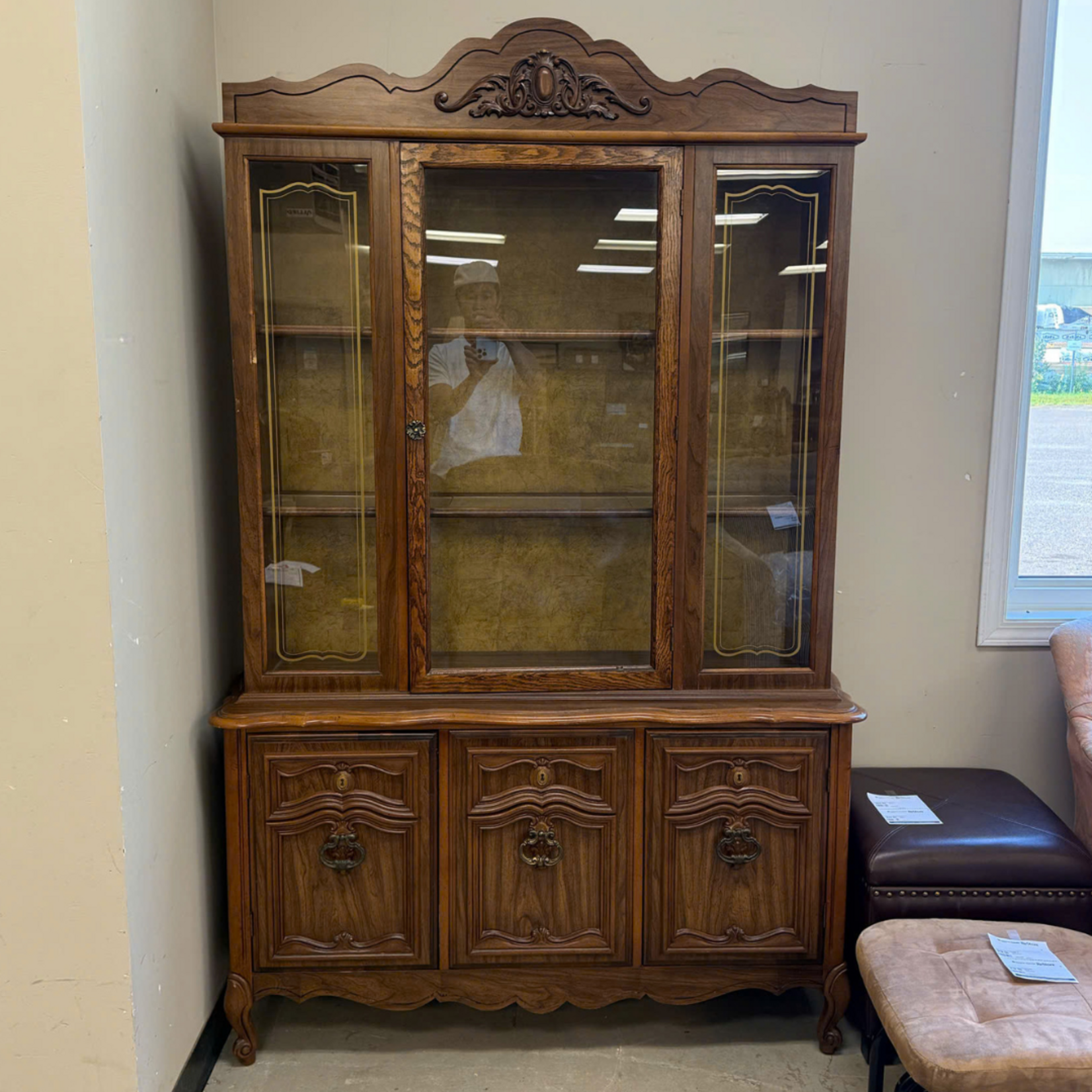 Wooden China Cabinet