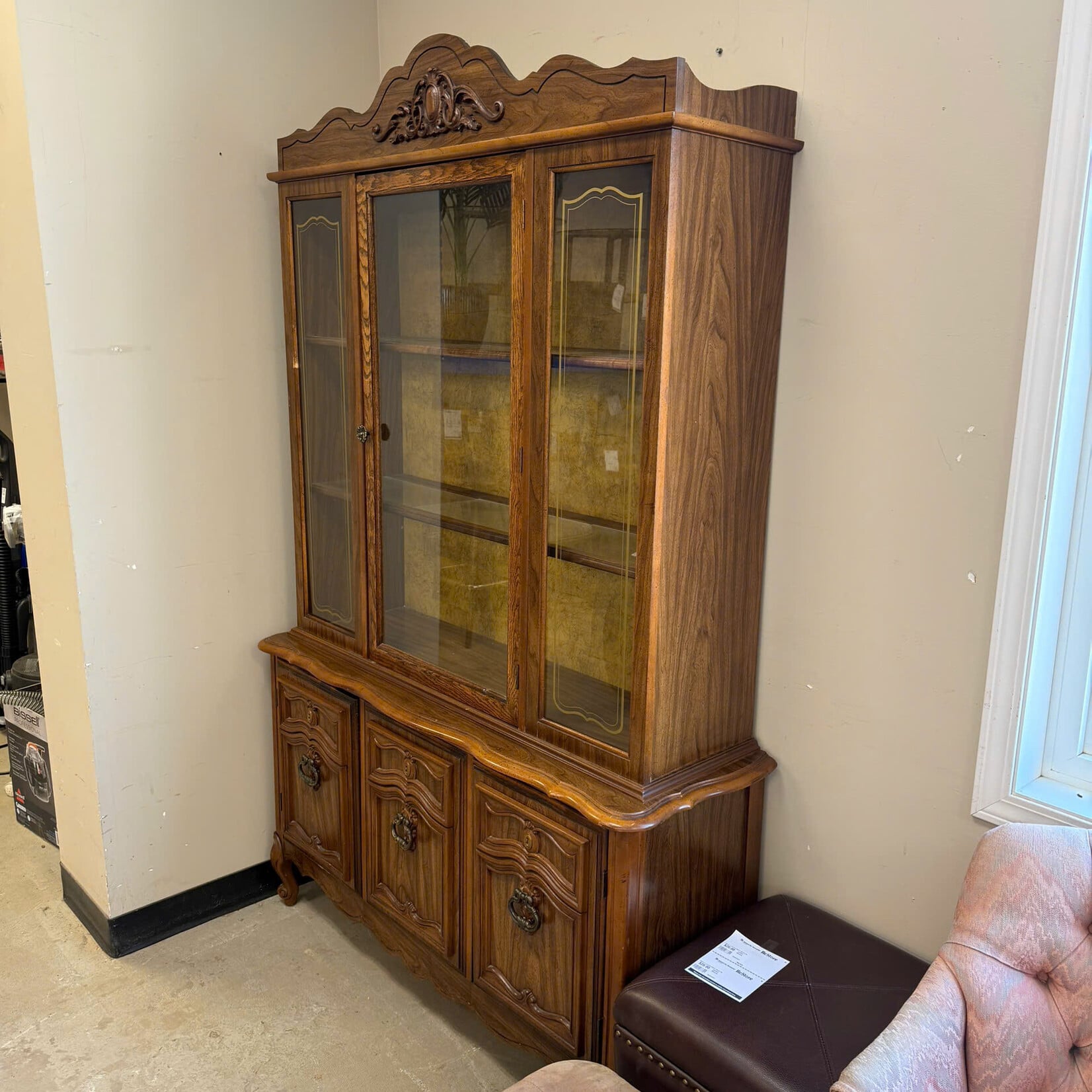 Wooden China Cabinet