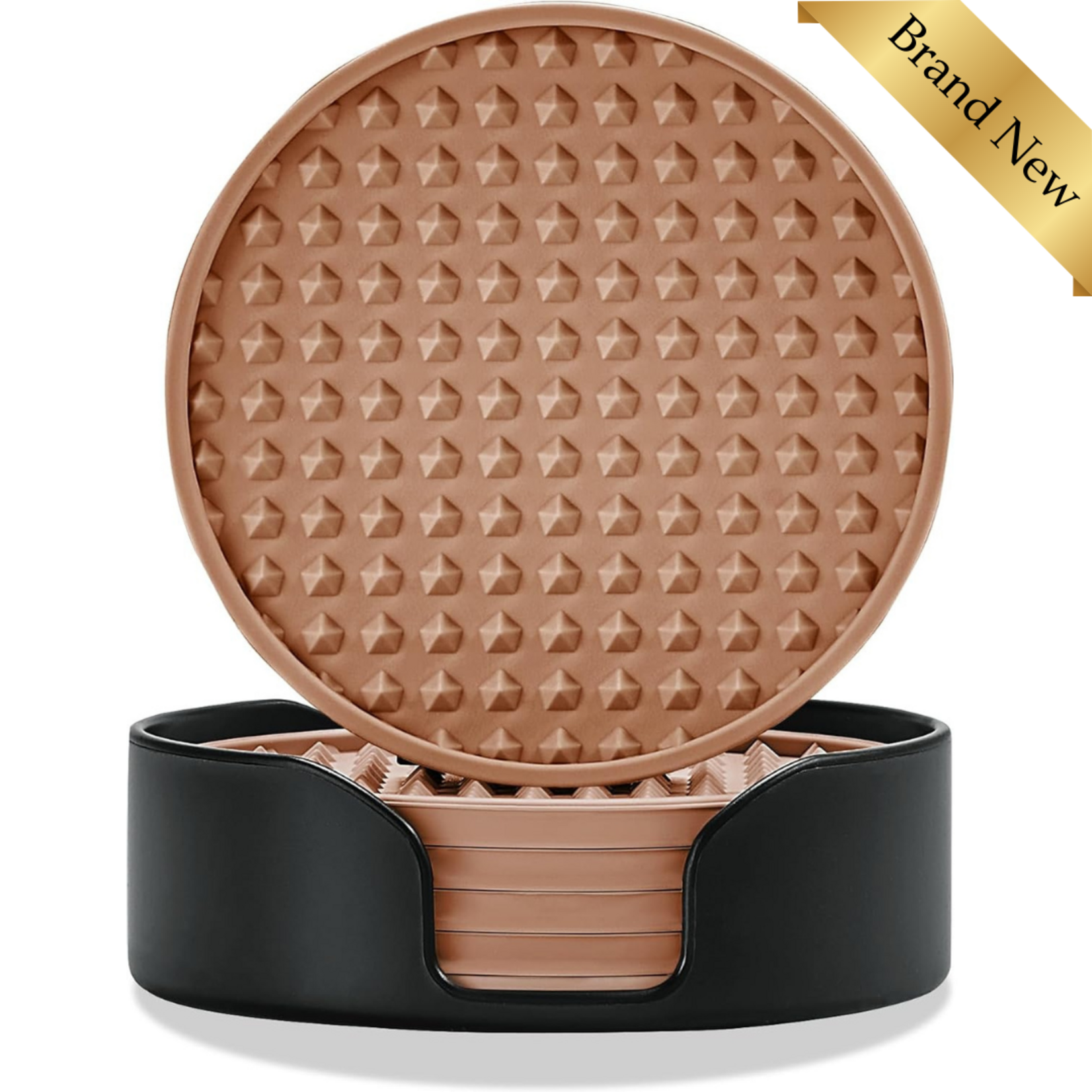 6Pcs Silicone Coasters for Drinks
