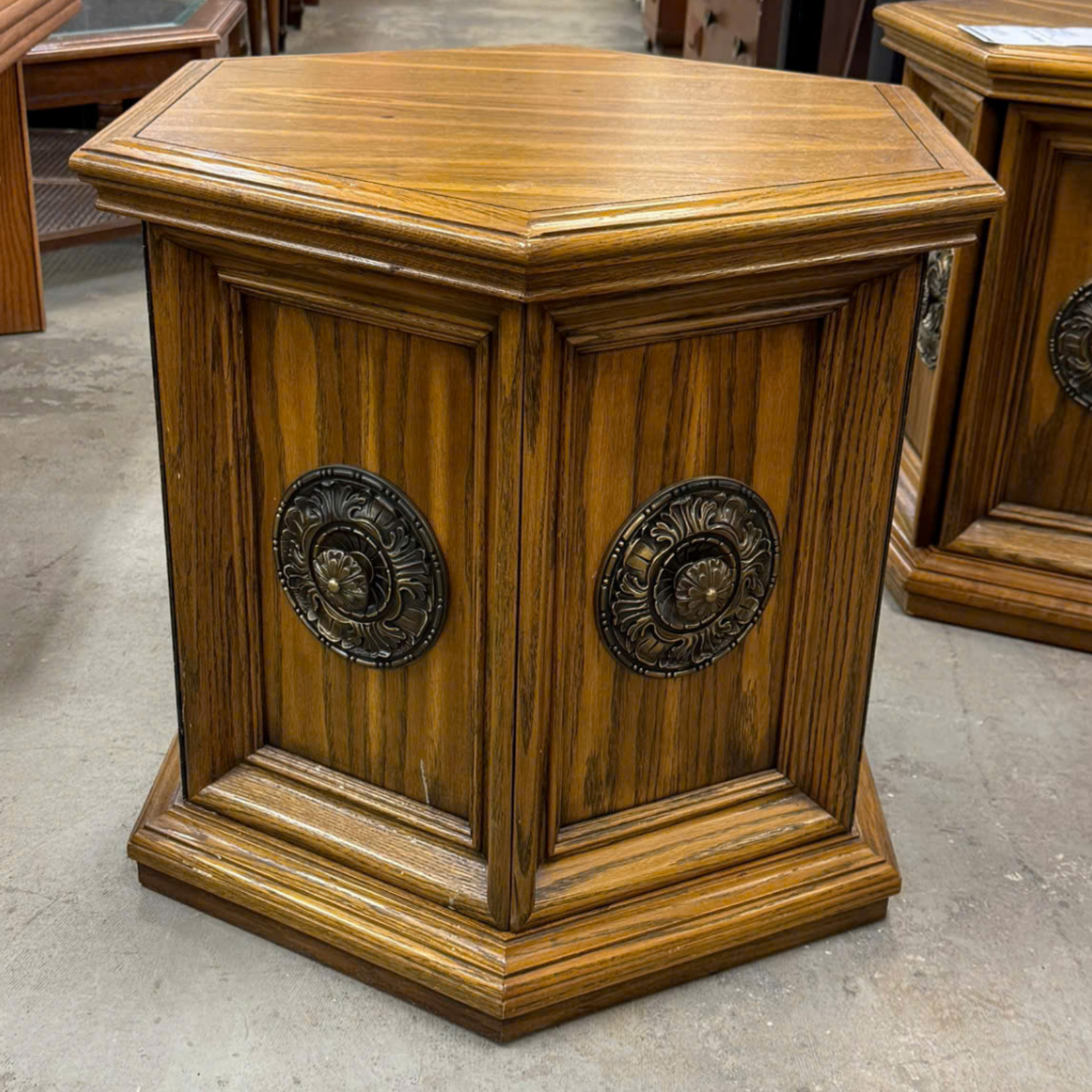 Hexagonal End Table