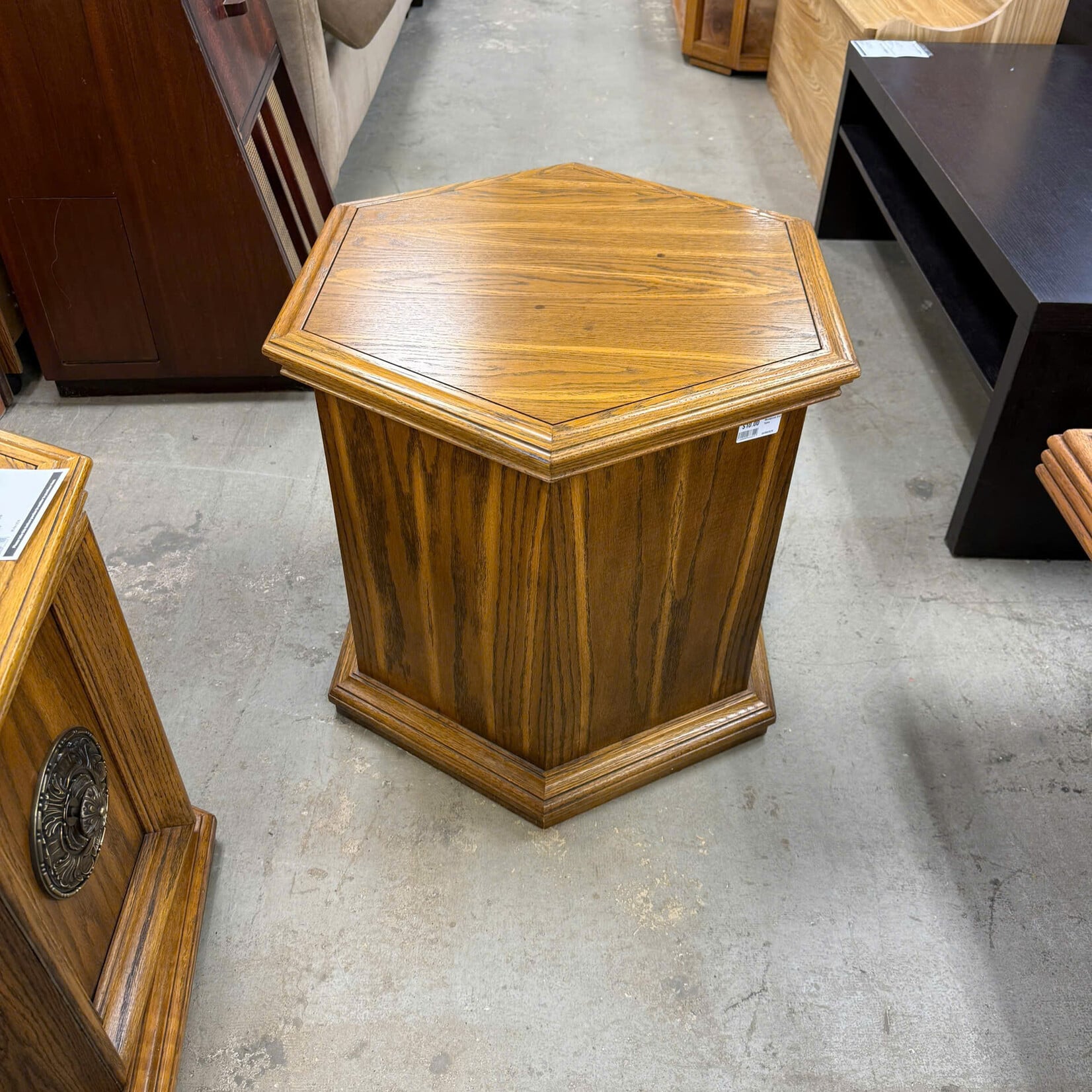 Hexagonal End Table