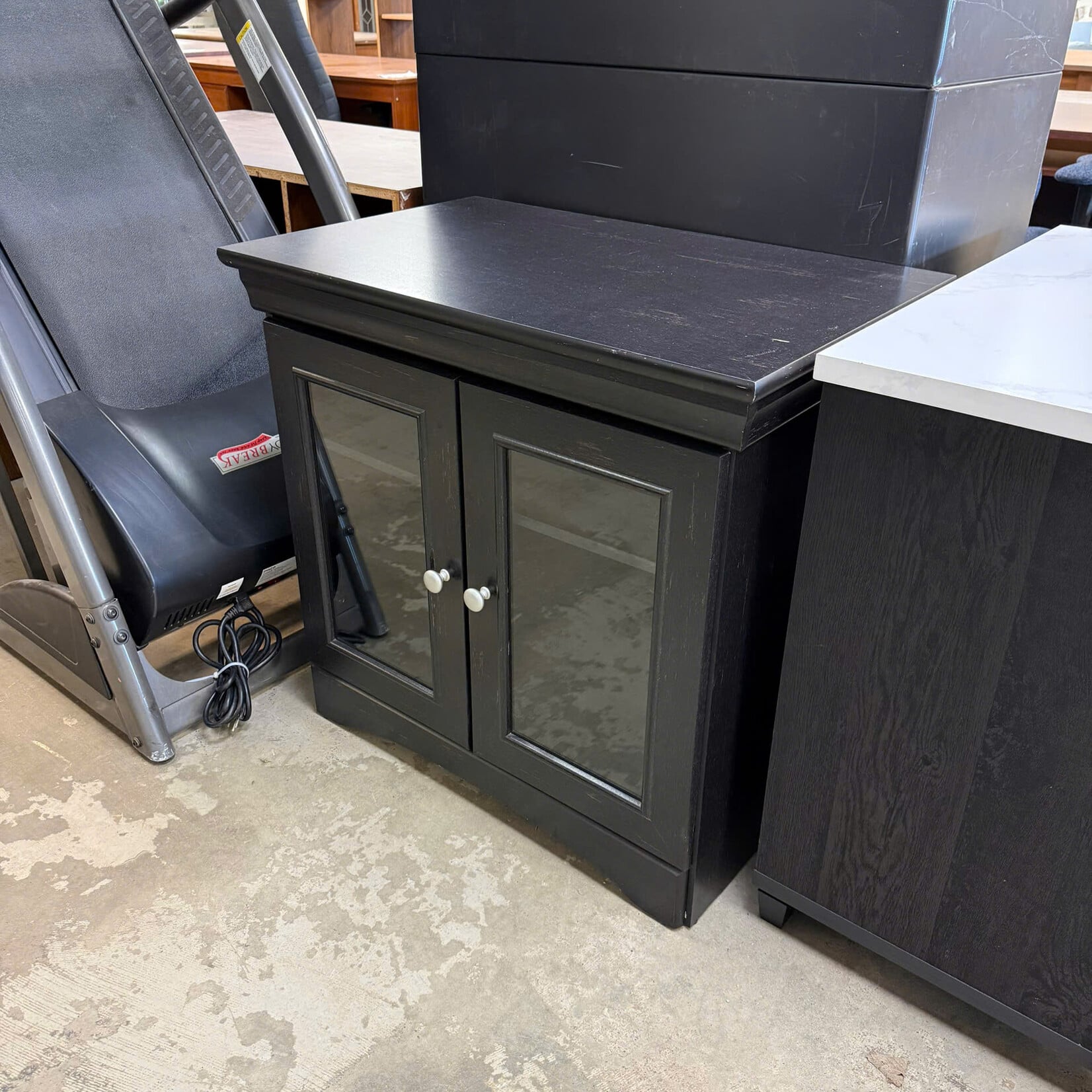 Black Entertainment Console