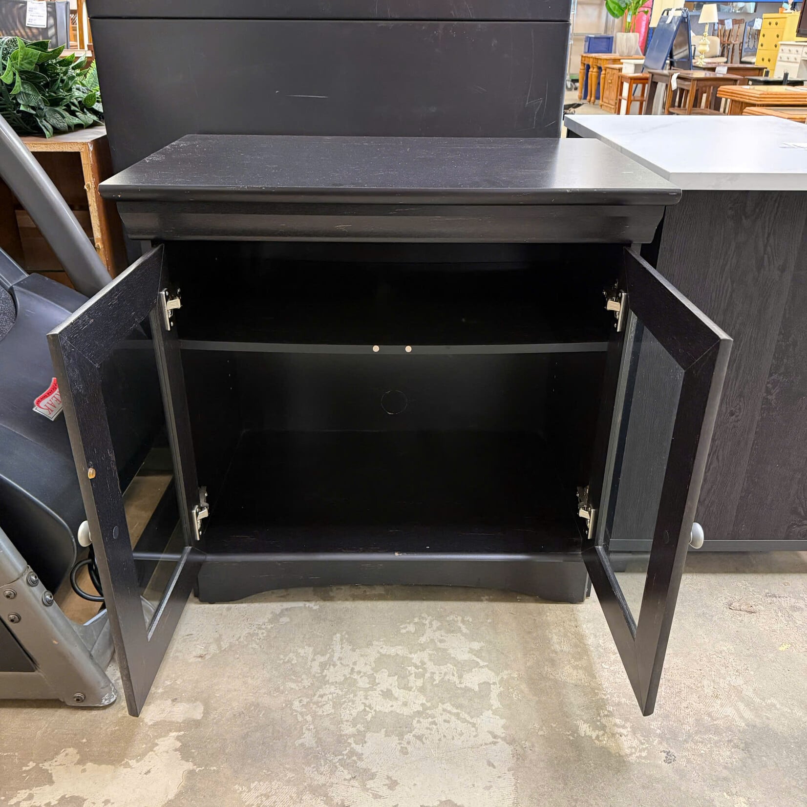 Black Entertainment Console