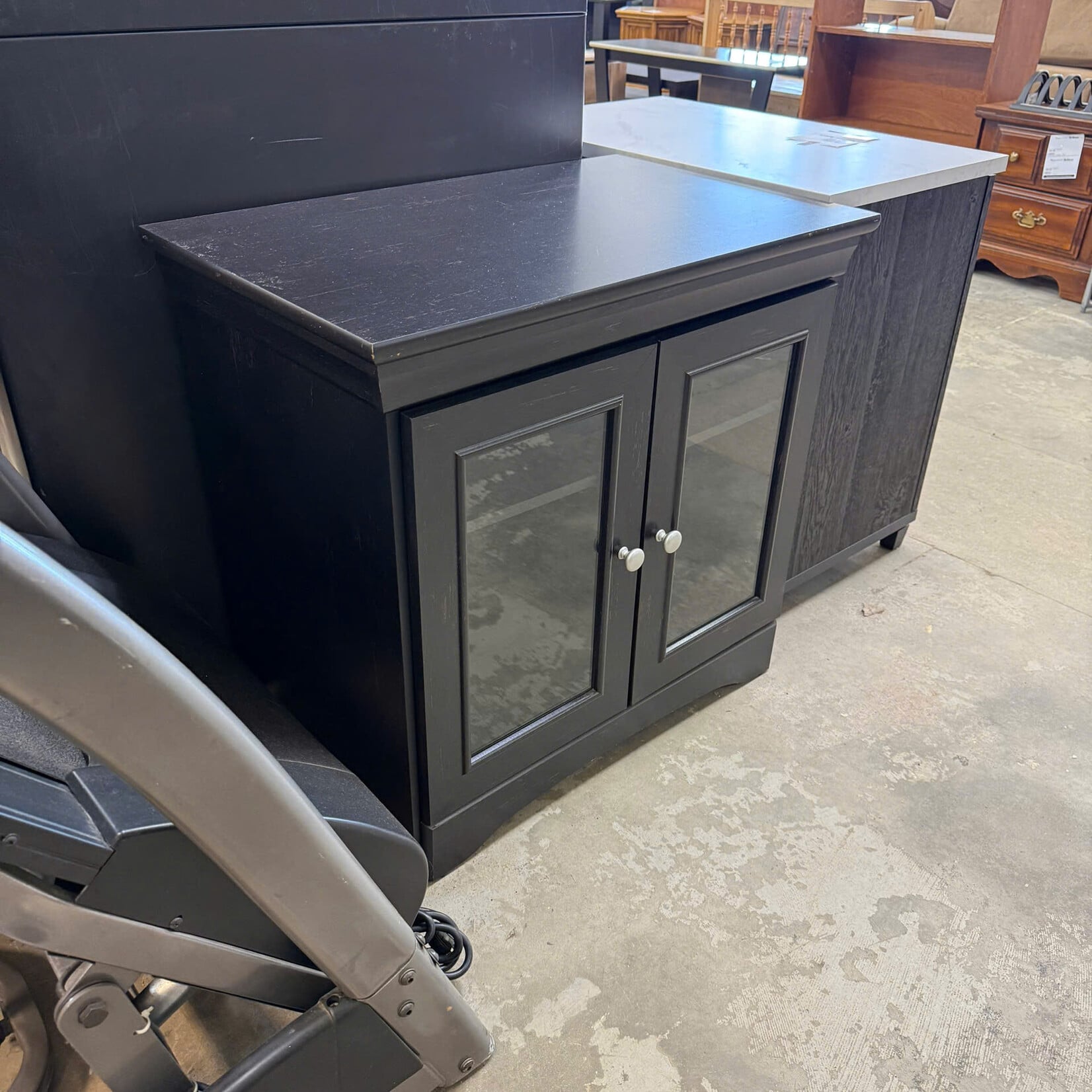 Black Entertainment Console