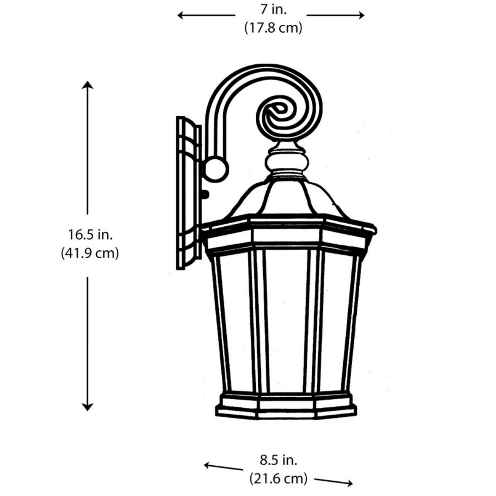 Westfield 16.5 inch Outdoor Light