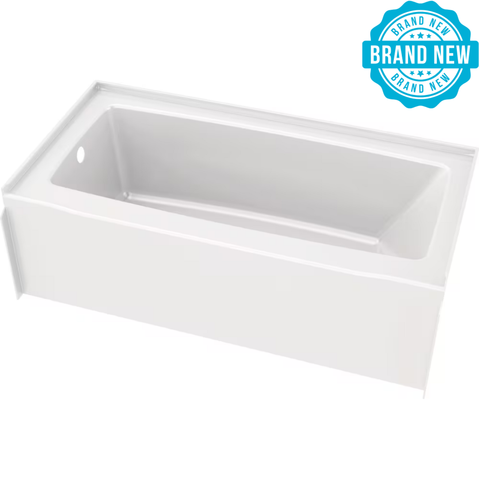 60"x30" Left Drain Bath Tub
