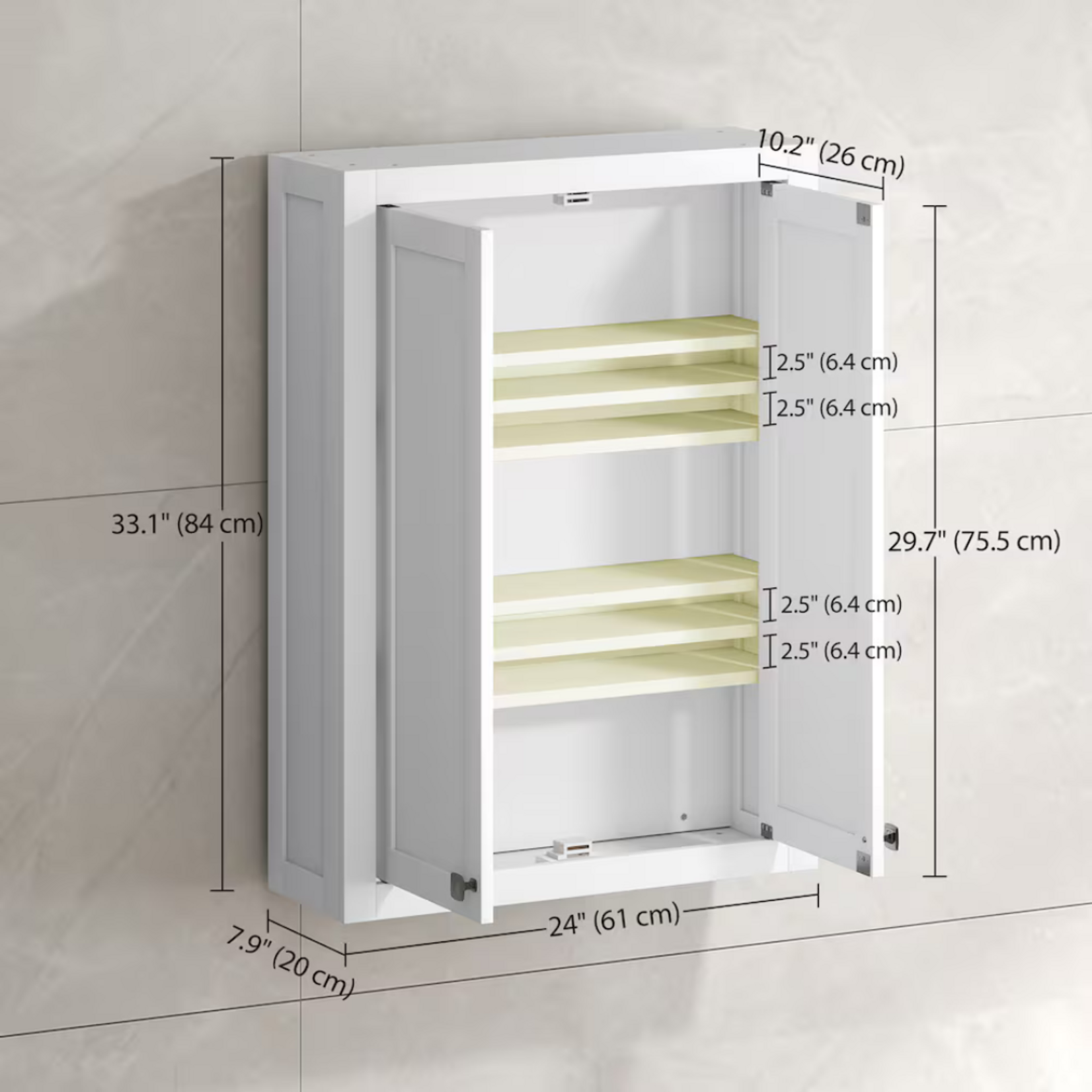24" Bathroom Cabinet