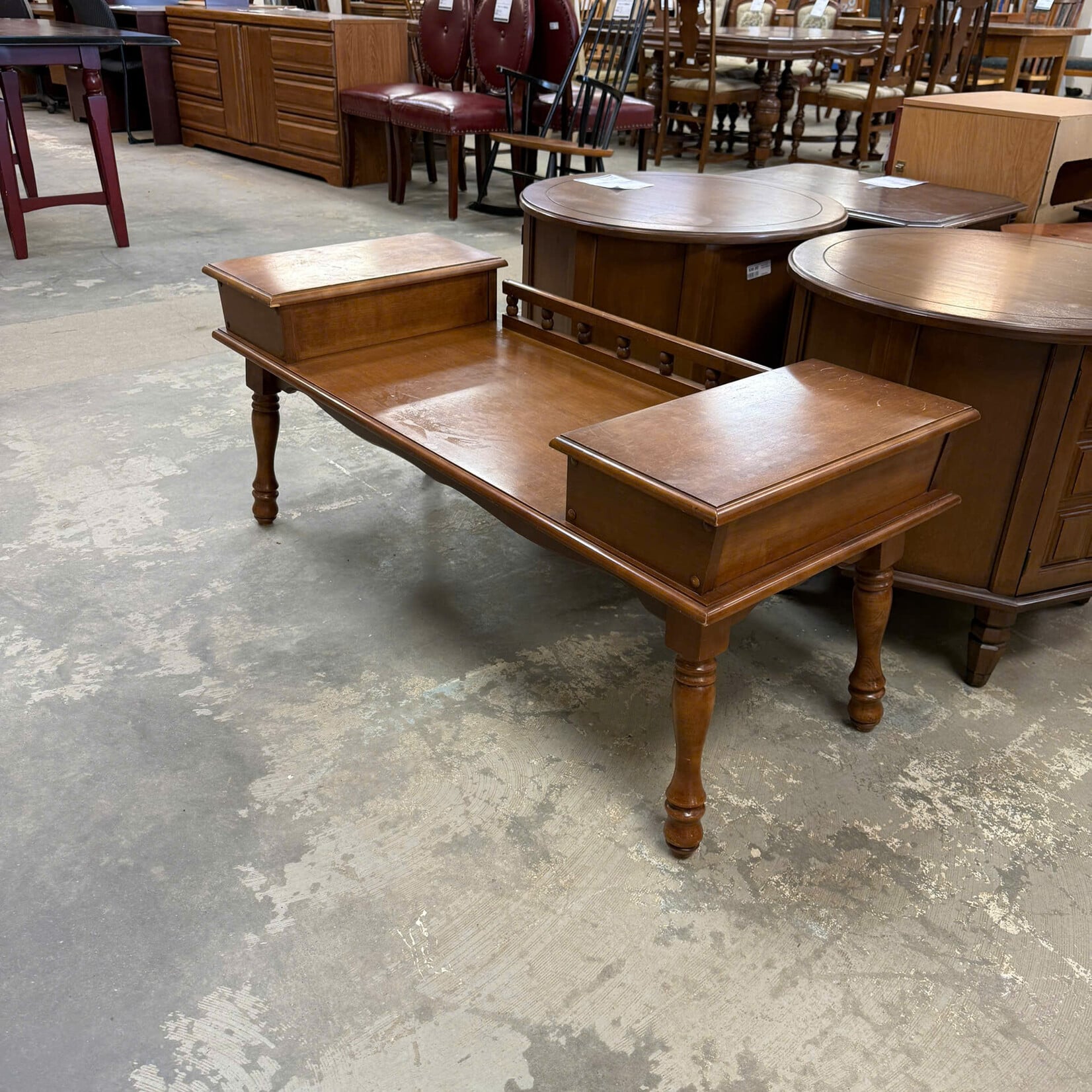 Side Storage Coffee-End Table