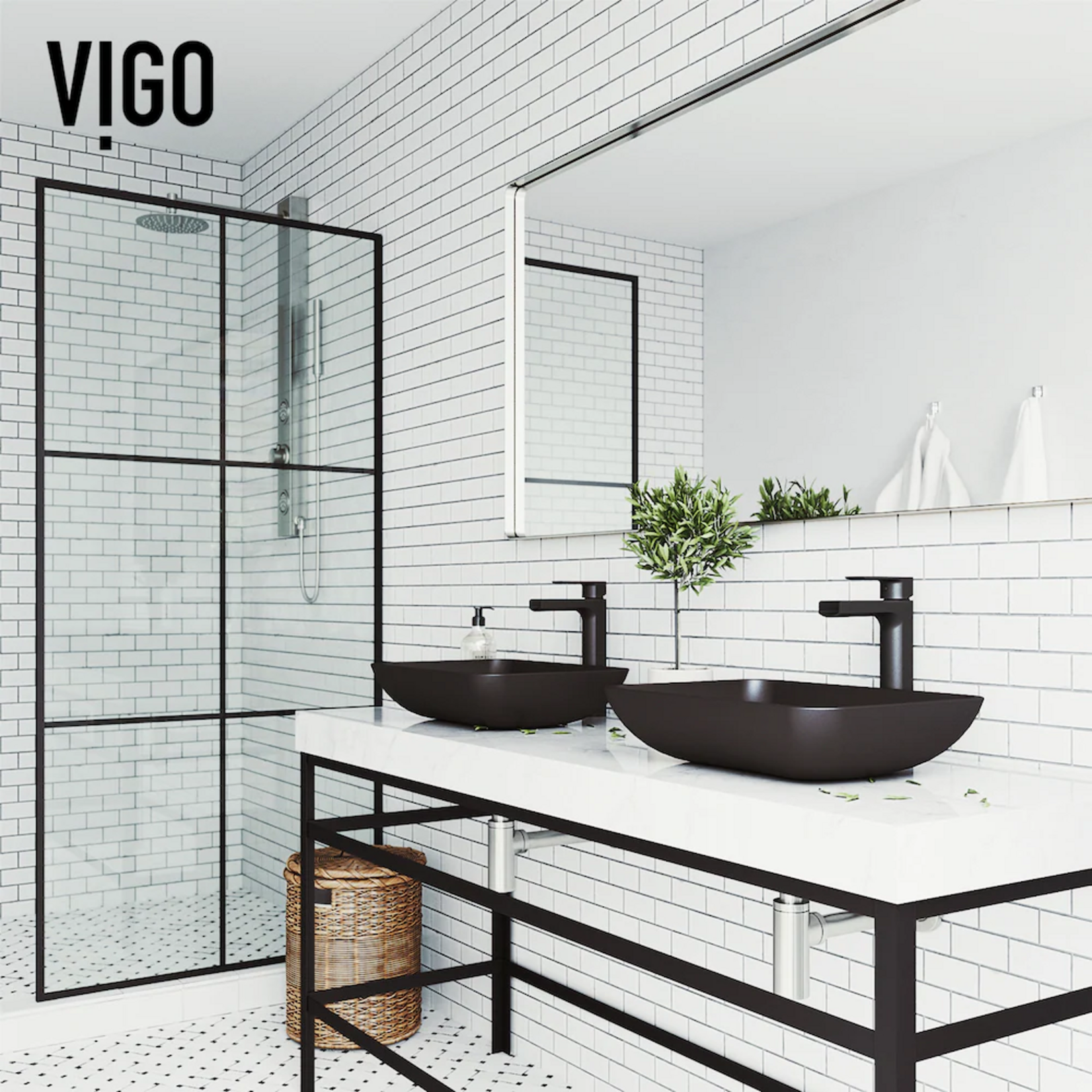 Vigo Matte Black Vesell Bowl