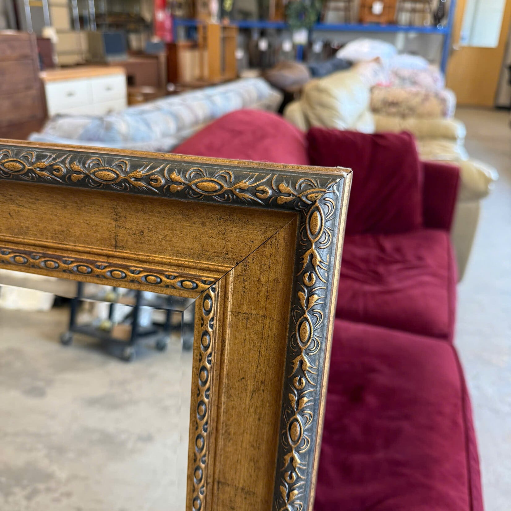 Gold Frame Mirror
